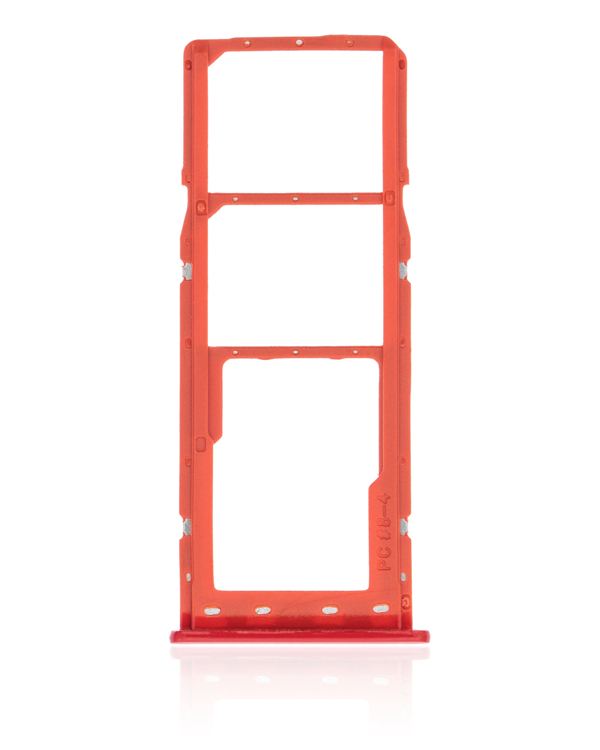 Dual Sim Card Tray For Samsung Galaxy A10 (A105 / 2019) (Red) replacement part product image 3 - SKU 107082020032