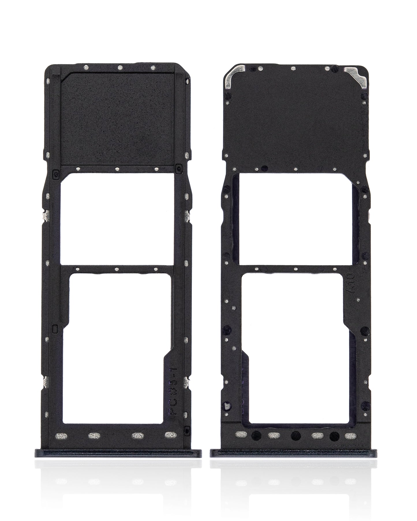 Single Sim Card Tray For Samsung Galaxy A10 (A105 / 2019) (Black) replacement part product image 2 - SKU 107082020035