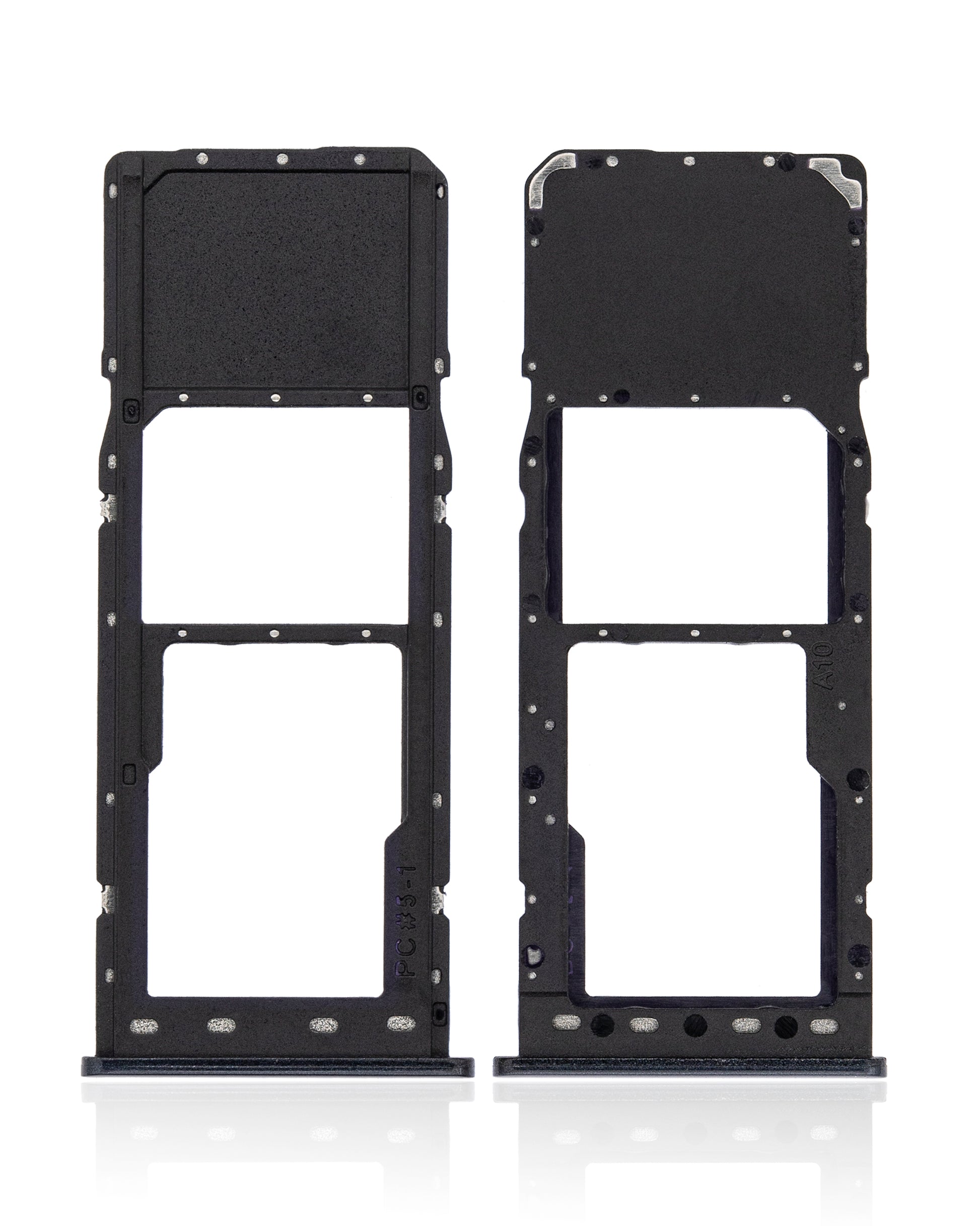Single Sim Card Tray For Samsung Galaxy A10 (A105 / 2019) (Black) replacement part product image 2 - SKU 107082020035