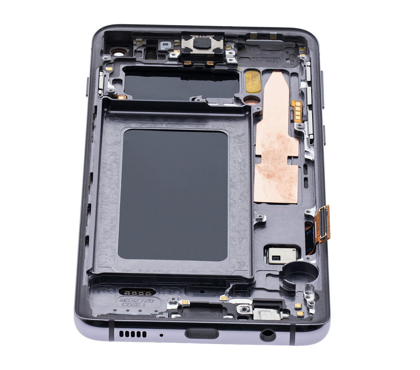 OLED Assembly With Frame For Samsung Galaxy S10 (Service Pack) (Prism / Ceramic Black)