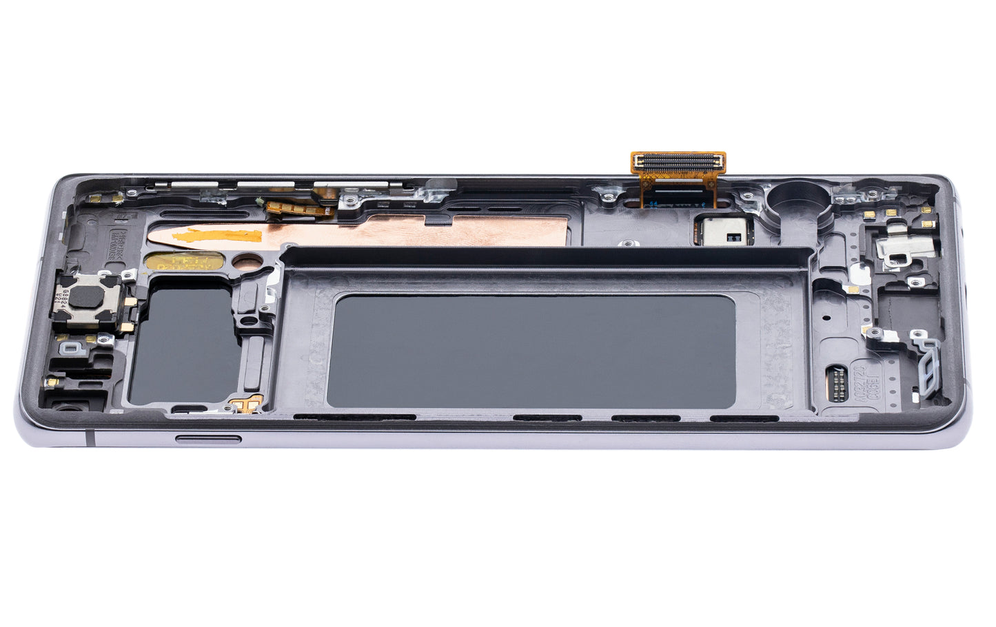 OLED Assembly With Frame For Samsung Galaxy S10 (Service Pack) (Prism / Ceramic Black)