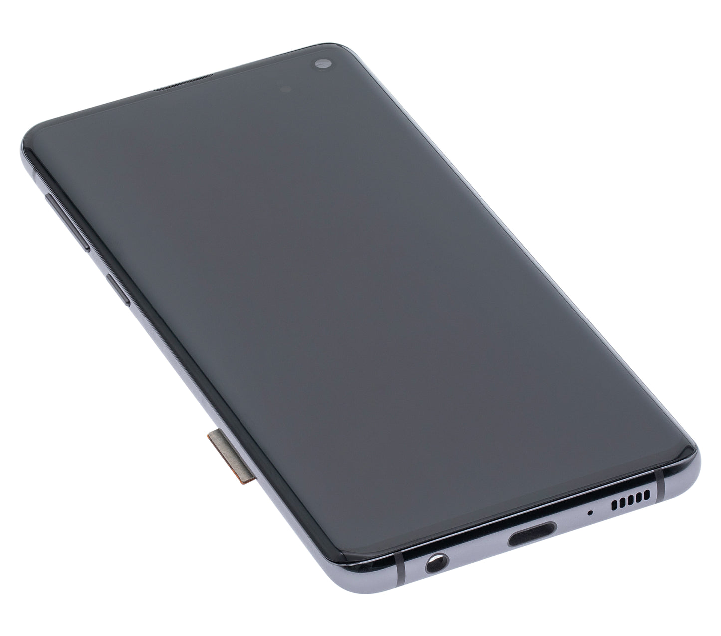 OLED Assembly With Frame For Samsung Galaxy S10 (Refurbished) (Prism / Ceramic Black)