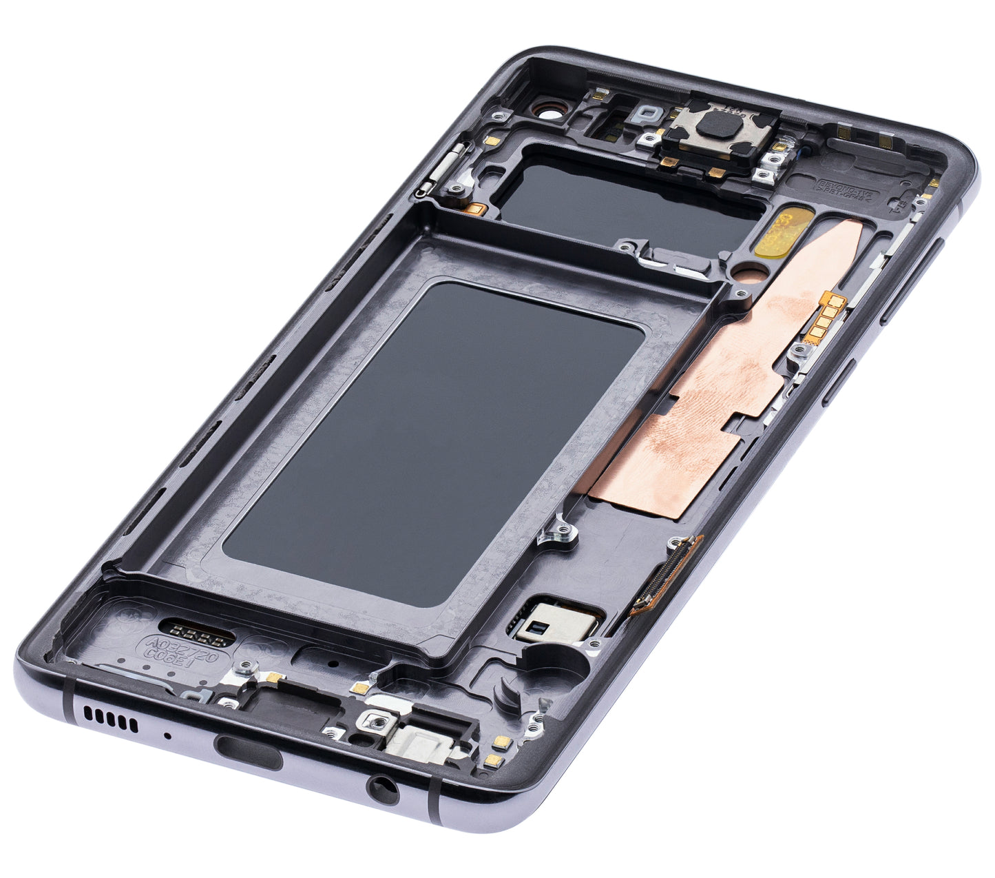 OLED Assembly With Frame For Samsung Galaxy S10 (Refurbished) (Prism / Ceramic Black)
