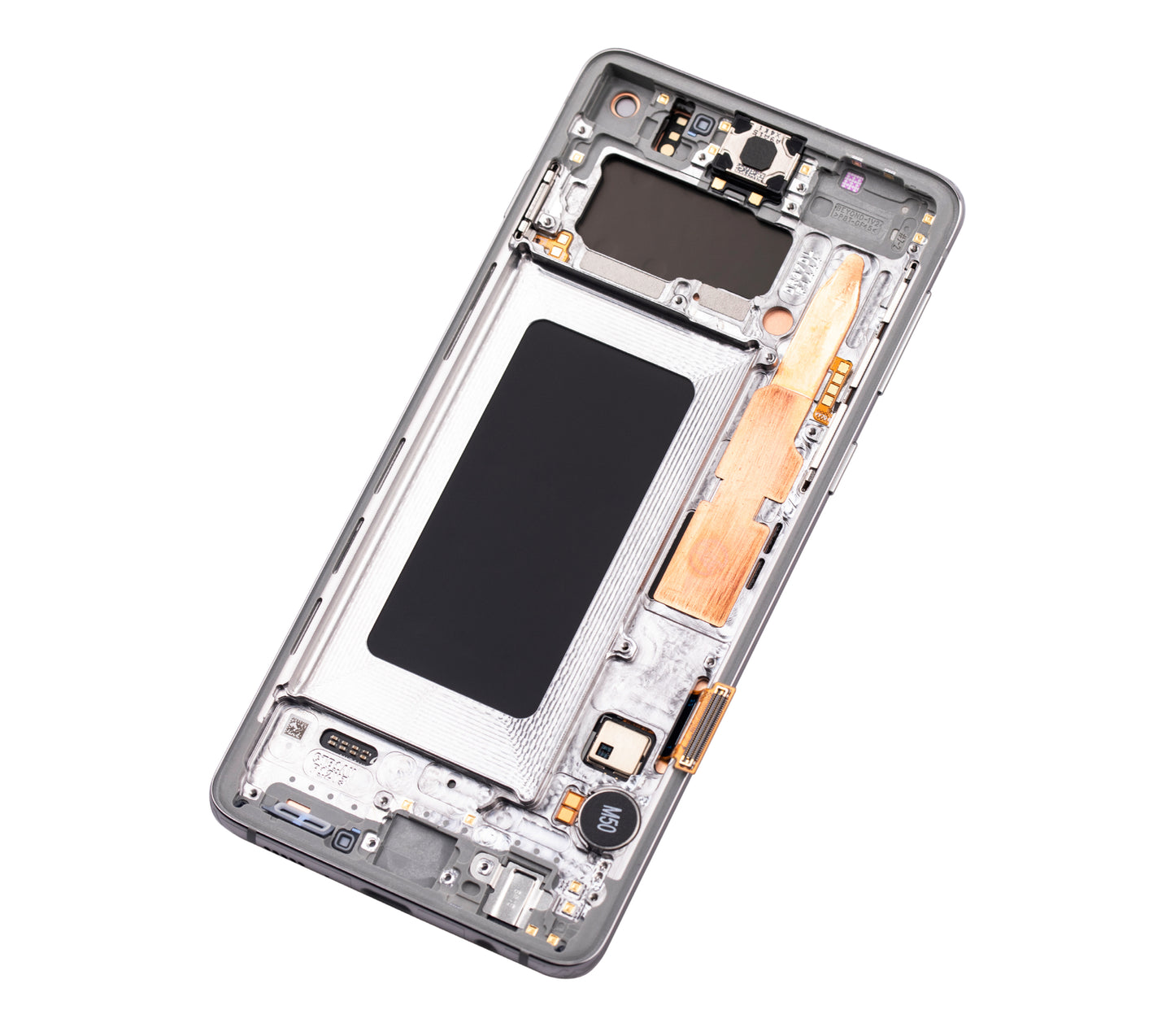 OLED Assembly With Frame For Samsung Galaxy S10 (Refurbished) (Prism White)