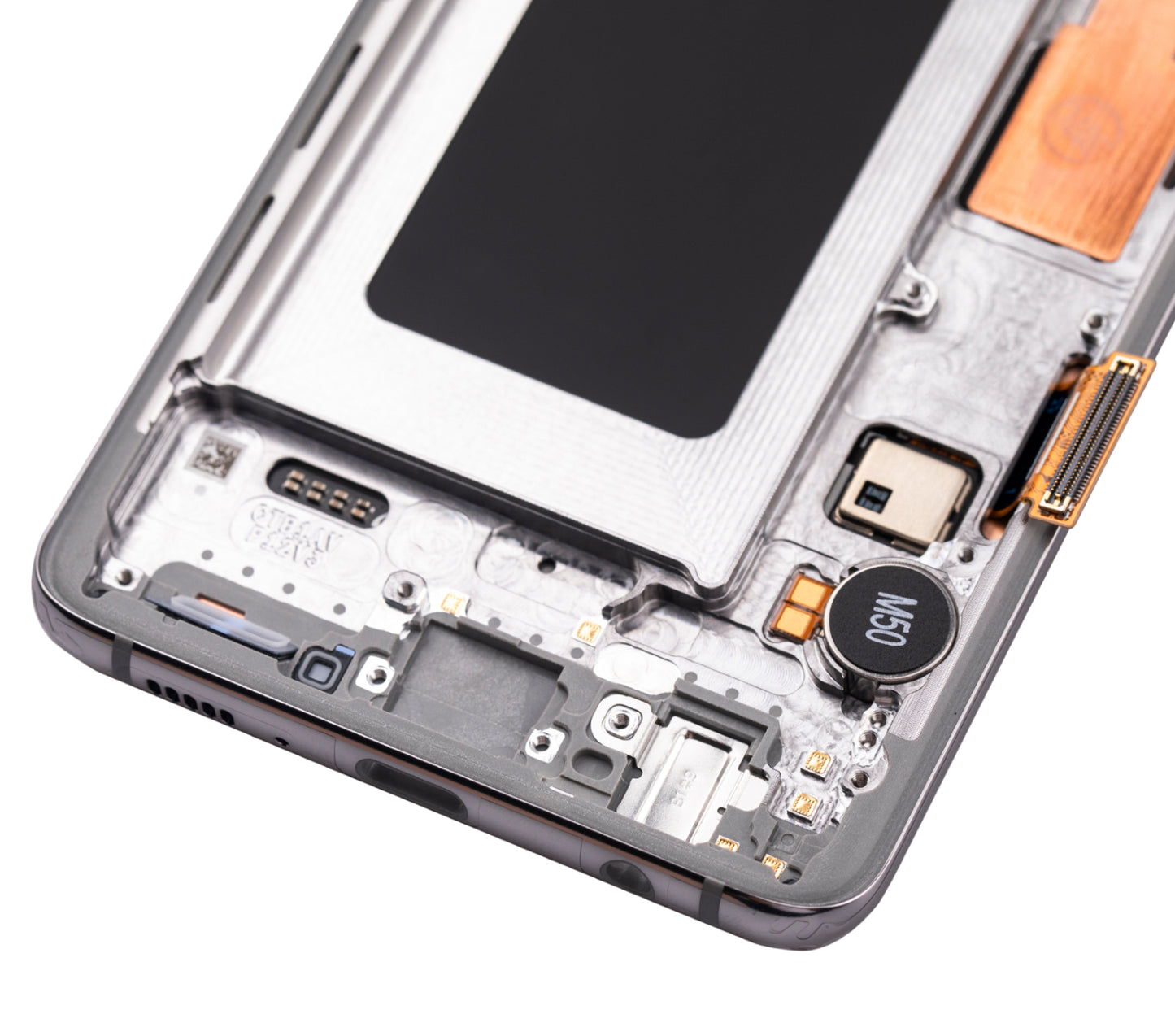 OLED Assembly With Frame For Samsung Galaxy S10 (Refurbished) (Prism White)