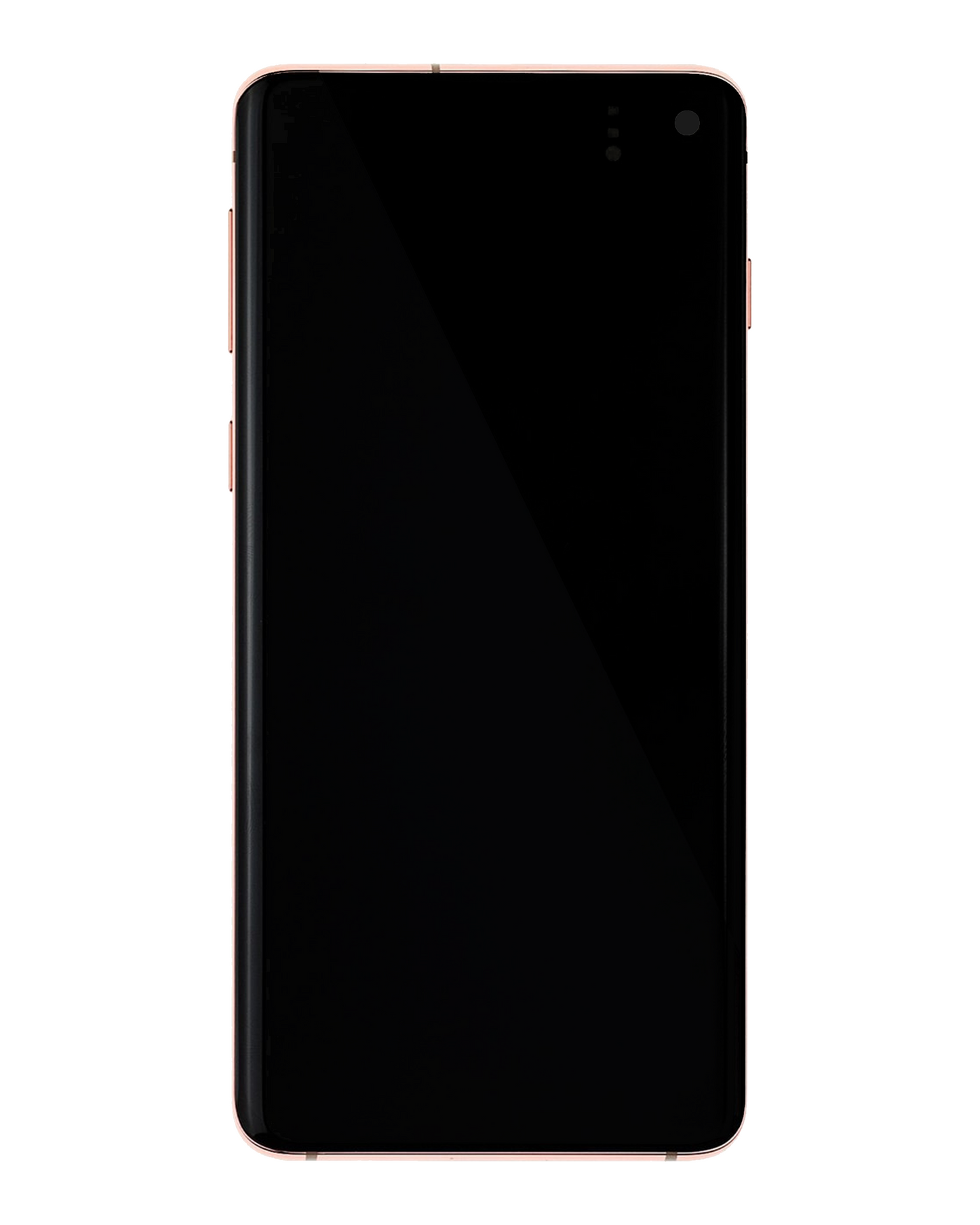 LCD Assembly With Frame (Without Fingerprint Sensor) For Samsung Galaxy S10 (Aftermarket Plus: TFT) (Flamingo Pink)