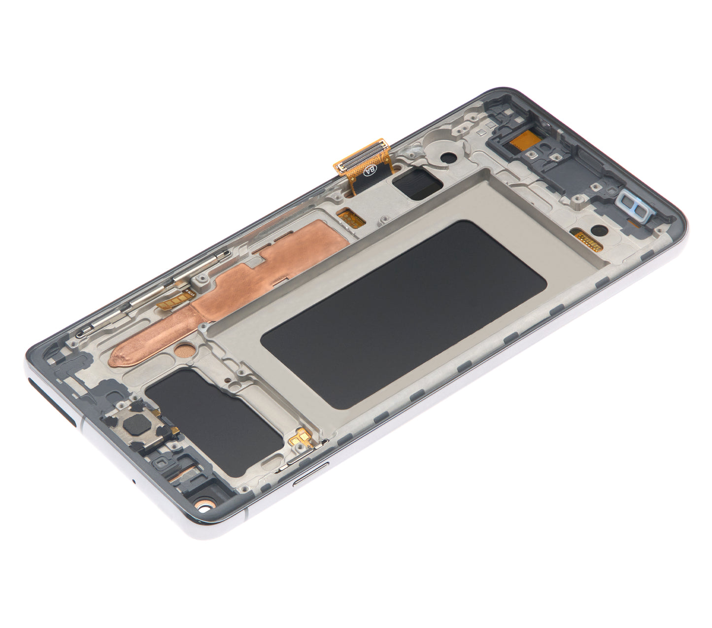 LCD Assembly With Frame (Without Fingerprint Sensor) For Samsung Galaxy S10 (Aftermarket Plus: TFT) (Prism Black)