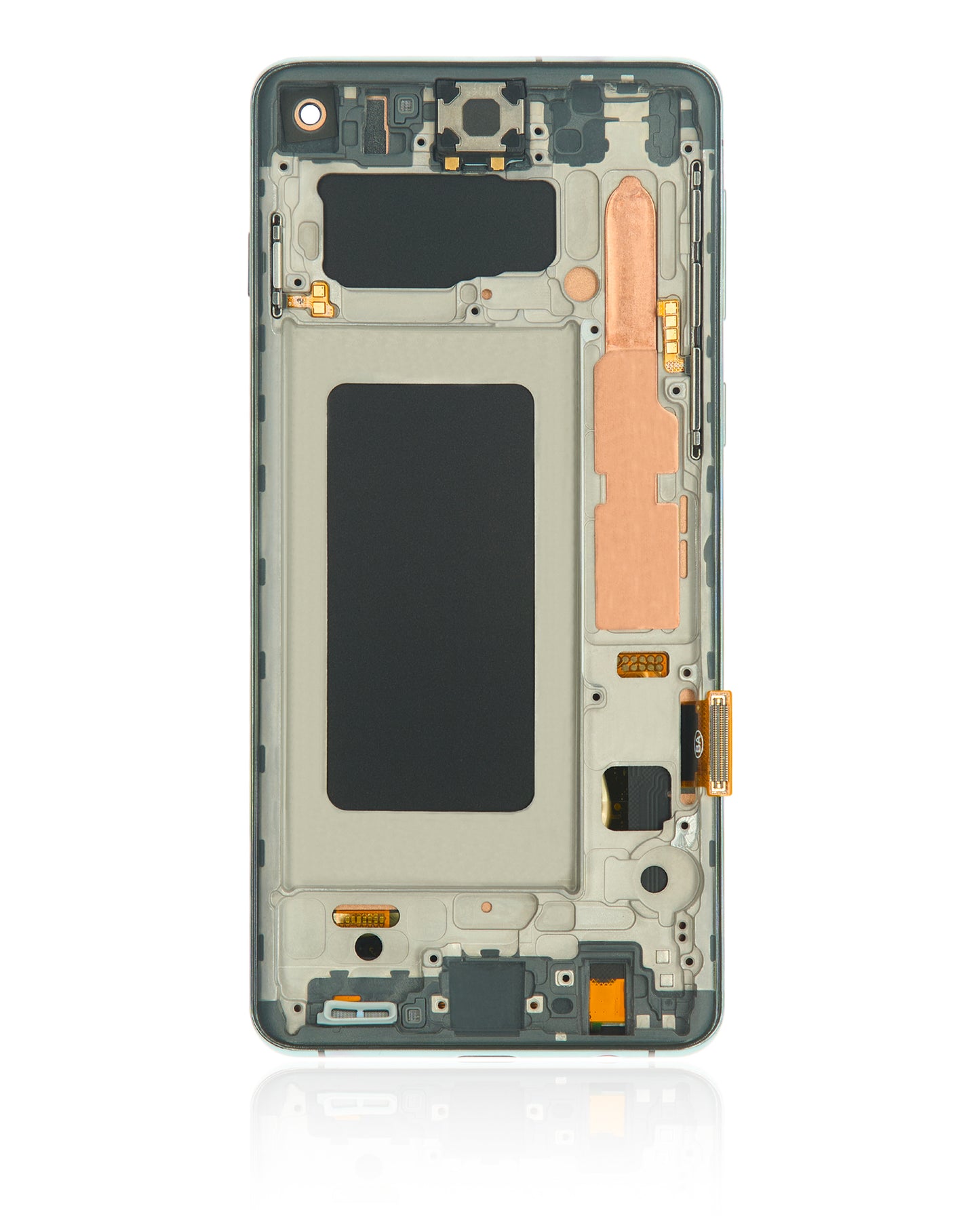 LCD Assembly With Frame (Without Fingerprint Sensor) For Samsung Galaxy S10 (Aftermarket Plus: TFT) (Prism Green)
