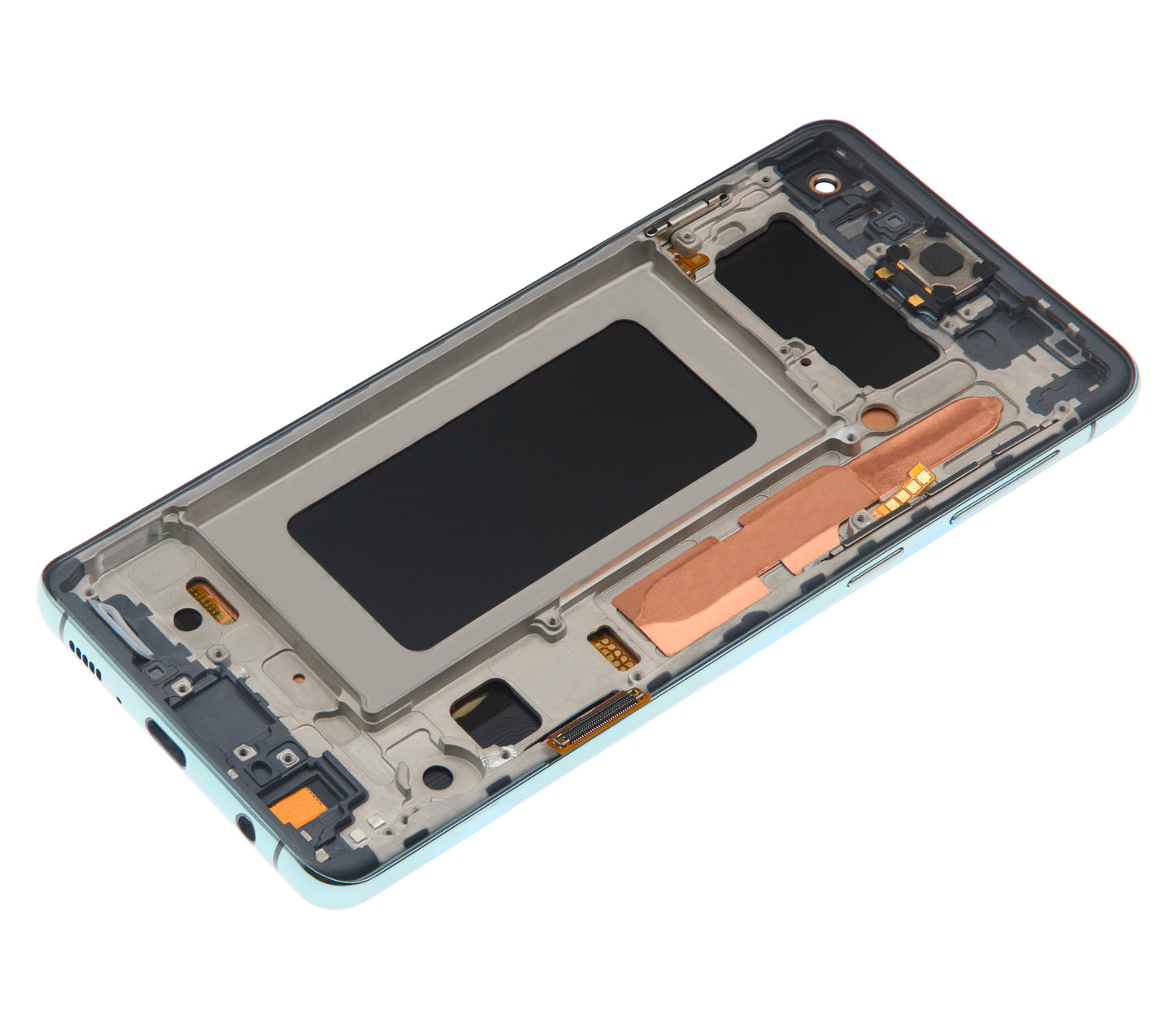 LCD Assembly With Frame (Without Fingerprint Sensor) For Samsung Galaxy S10 (Aftermarket Plus: TFT) (Prism Green)