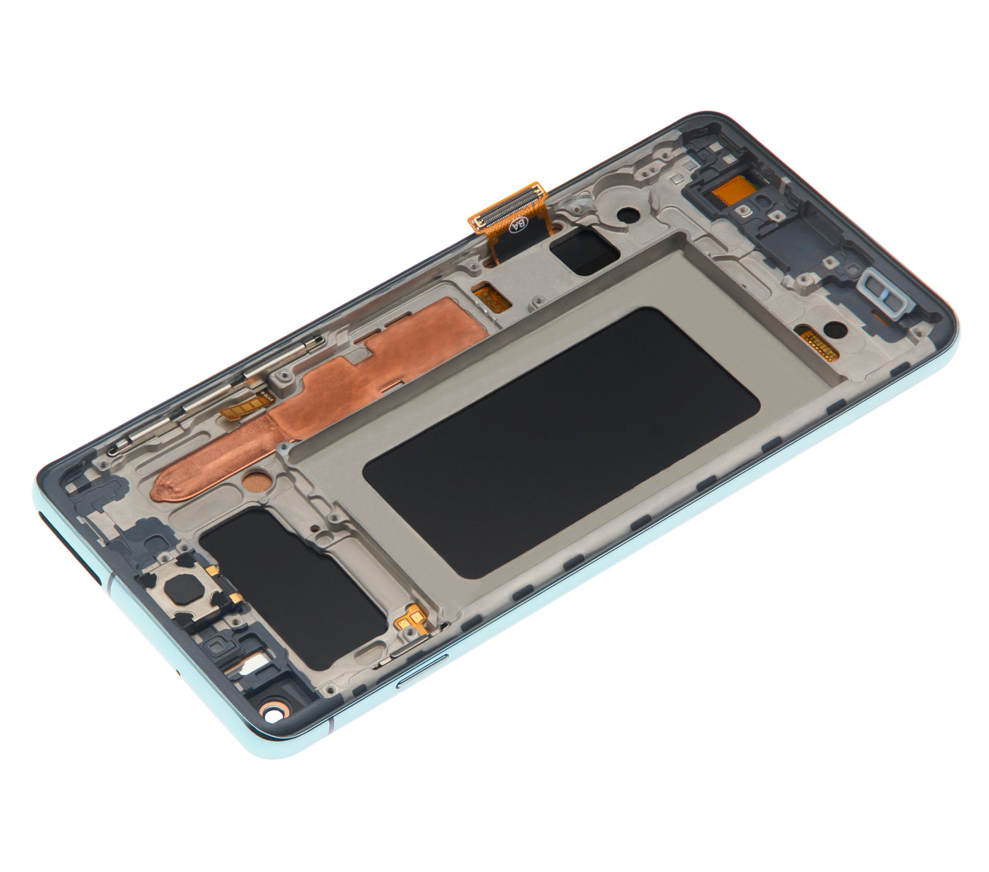 LCD Assembly With Frame (Without Fingerprint Sensor) For Samsung Galaxy S10 (Aftermarket Plus: TFT) (Prism Green)