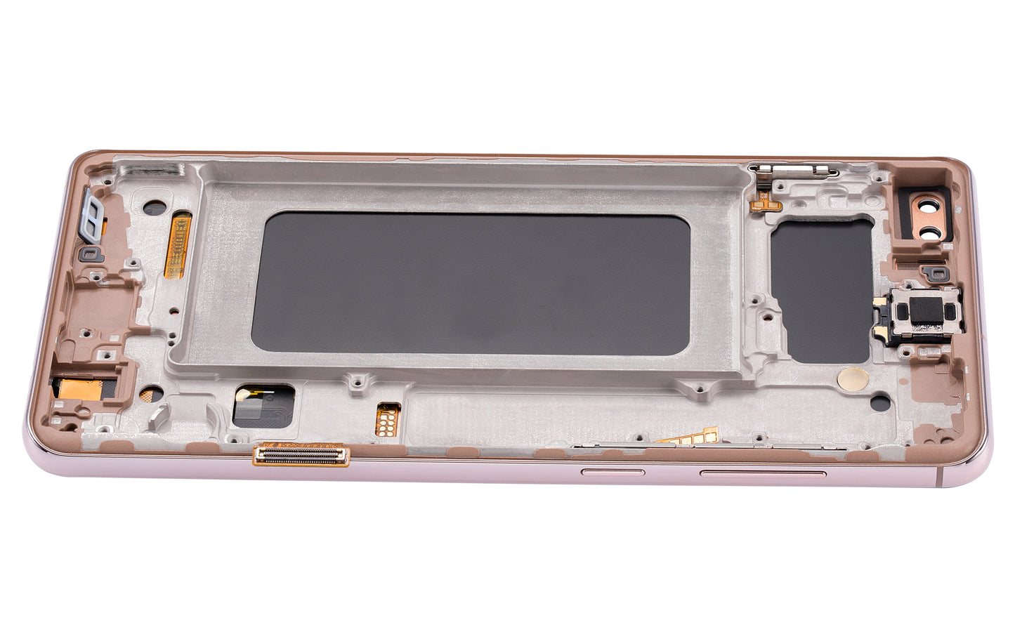 LCD Assembly With Frame (Without Fingerprint Sensor) For Samsung Galaxy S10 Plus (Aftermarket Plus: TFT) (Flamingo Pink)