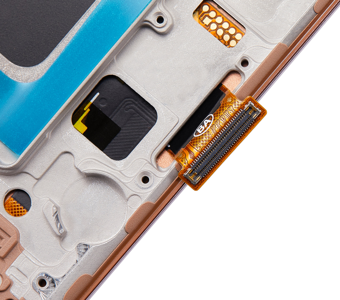 LCD Assembly With Frame (Without Fingerprint Sensor) For Samsung Galaxy S10 Plus (Aftermarket Plus: TFT) (Flamingo Pink)