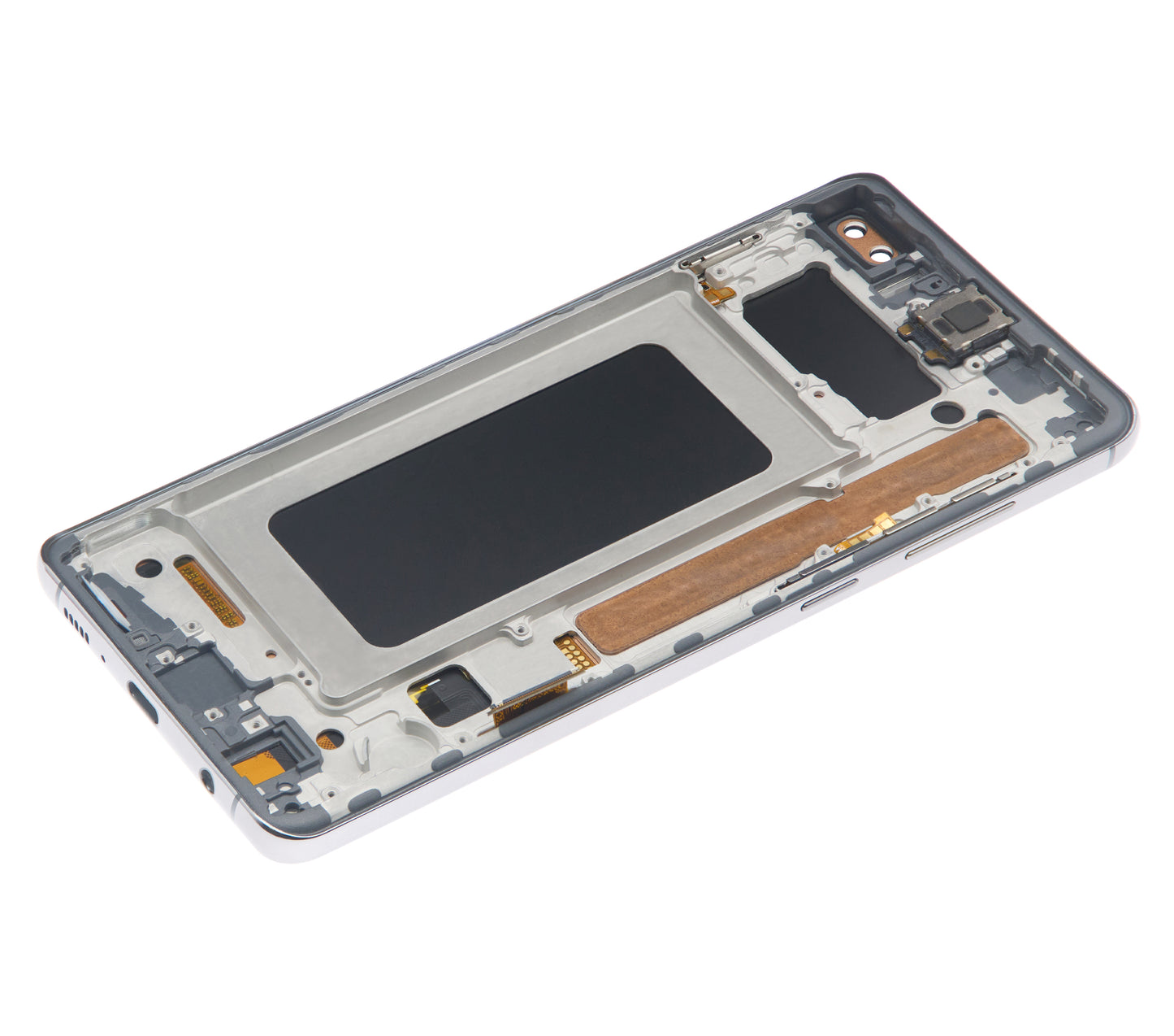 LCD Assembly With Frame (Without FingerPrint Sensor) For Samsung Galaxy S10 Plus (Aftermarket Plus: TFT) (Prism / Ceramic Black)