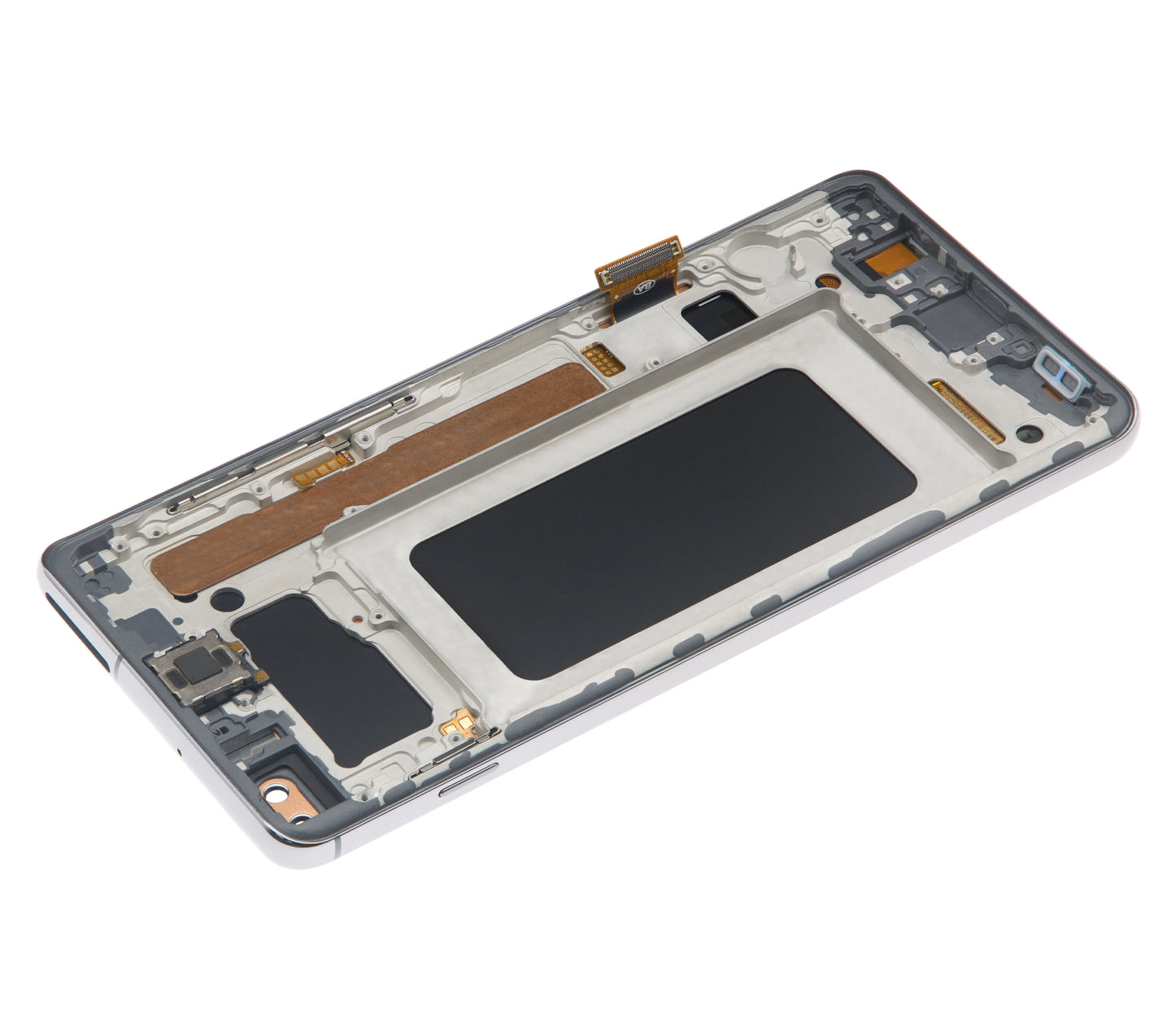 LCD Assembly With Frame (Without FingerPrint Sensor) For Samsung Galaxy S10 Plus (Aftermarket Plus: TFT) (Prism / Ceramic Black)