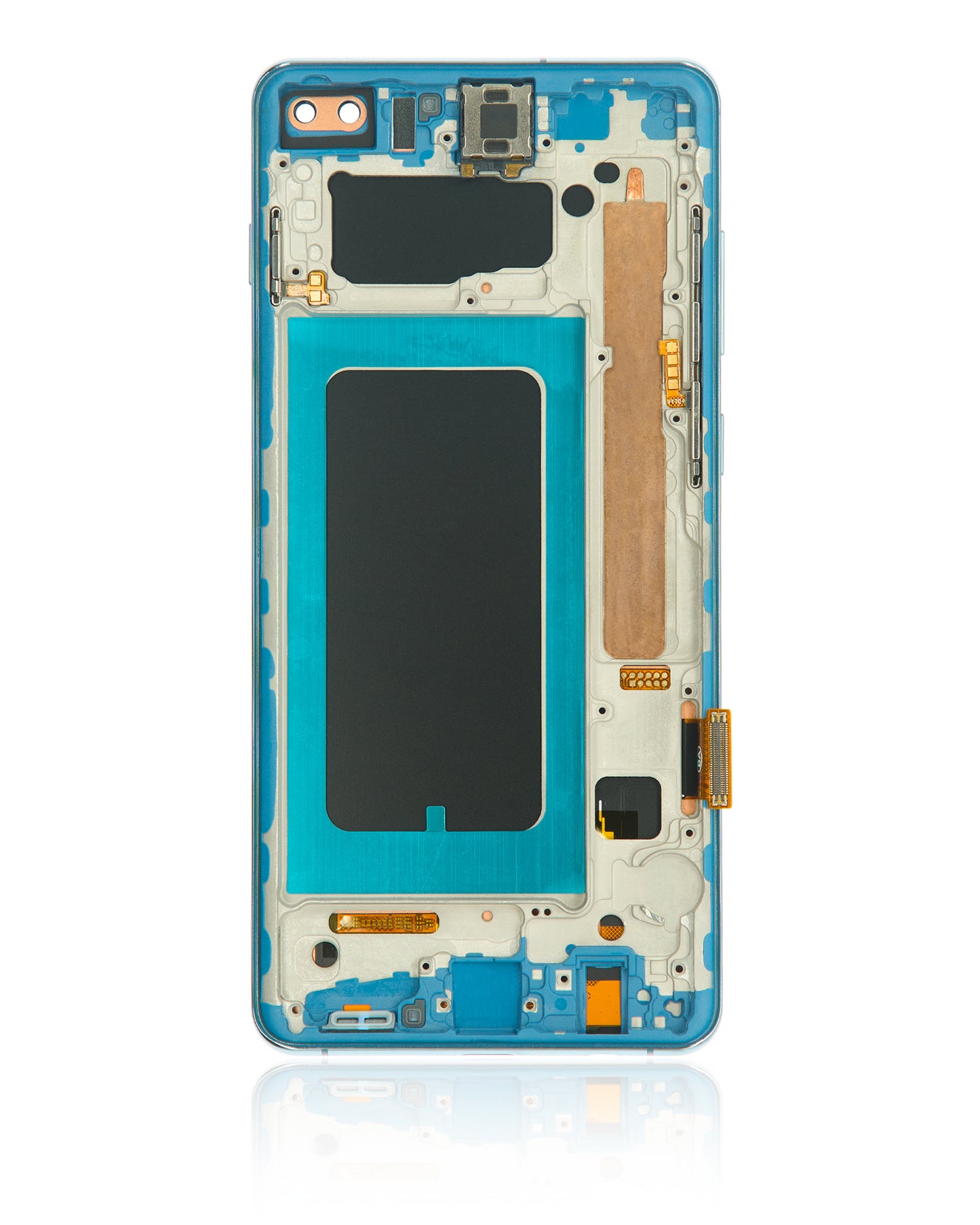 LCD Assembly With Frame (Without Fingerprint Sensor) For Samsung Galaxy S10 Plus (Aftermarket Plus: TFT) (Prism Blue)