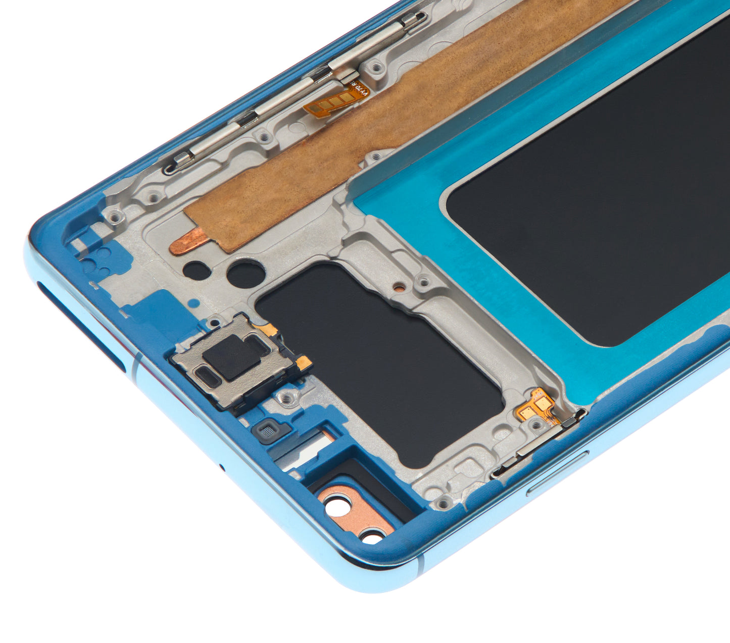LCD Assembly With Frame (Without Fingerprint Sensor) For Samsung Galaxy S10 Plus (Aftermarket Plus: TFT) (Prism Blue)