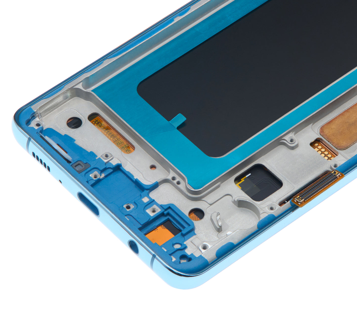LCD Assembly With Frame (Without Fingerprint Sensor) For Samsung Galaxy S10 Plus (Aftermarket Plus: TFT) (Prism Blue)