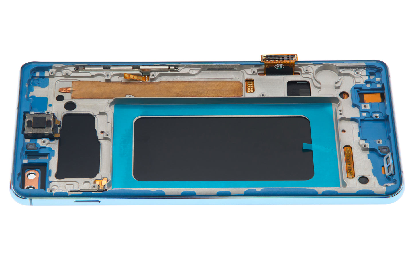 LCD Assembly With Frame (Without Fingerprint Sensor) For Samsung Galaxy S10 Plus (Aftermarket Plus: TFT) (Prism Blue)