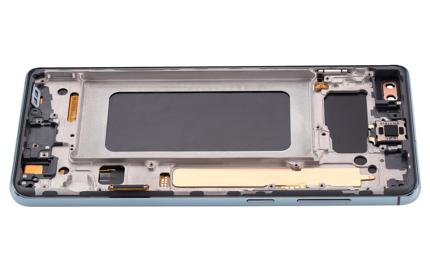 LCD Assembly With Frame (Without Fingerprint Sensor) For Samsung Galaxy S10 Plus (Aftermarket Plus: TFT) (Prism Green)