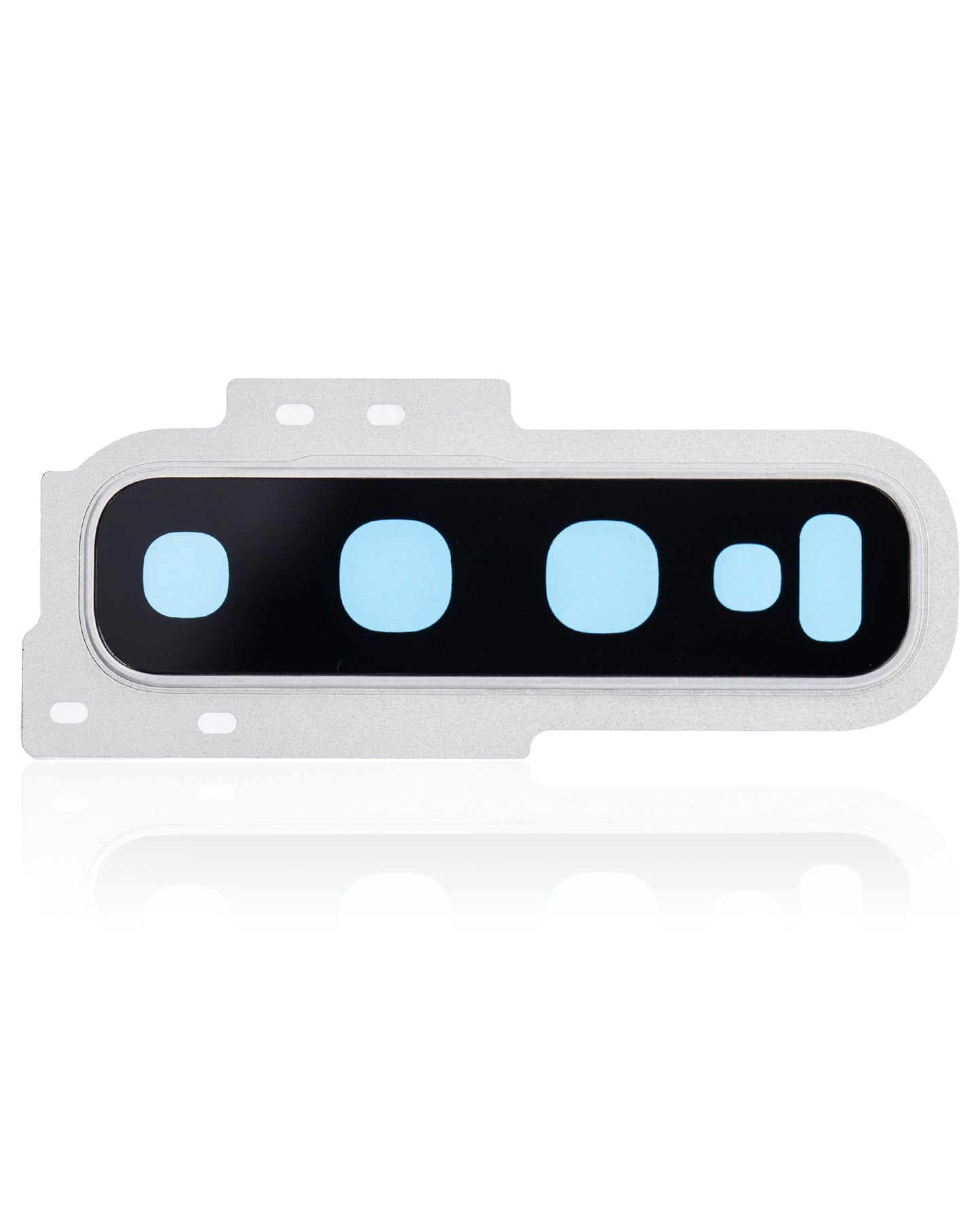 Back Camera Lens With Cover Bezel Ring For Samsung Galaxy S10 (Prism White)