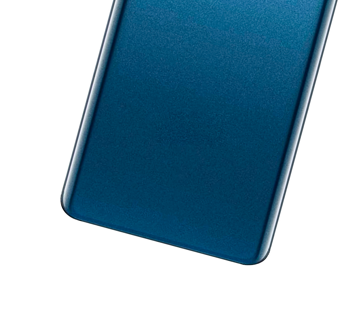 Back cover Glass With Camera Lens For Samsung Galaxy S10 (No Logo) (Aftermarket Plus) (Prism Blue)