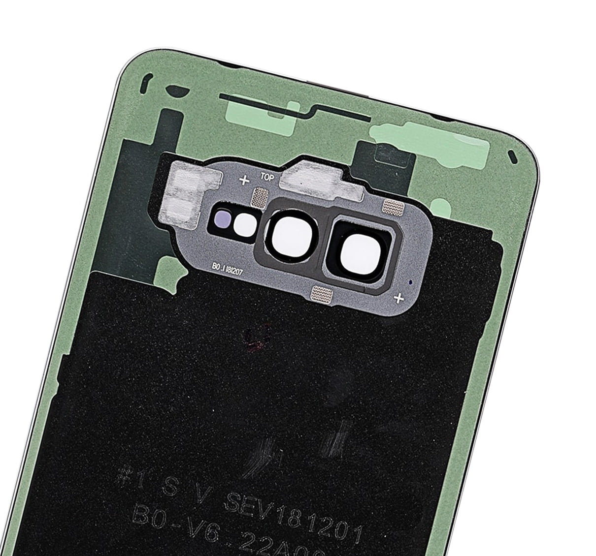 Back cover Glass With Camera Lens For Samsung Galaxy S10 (Service Pack) (Flamingo Pink)