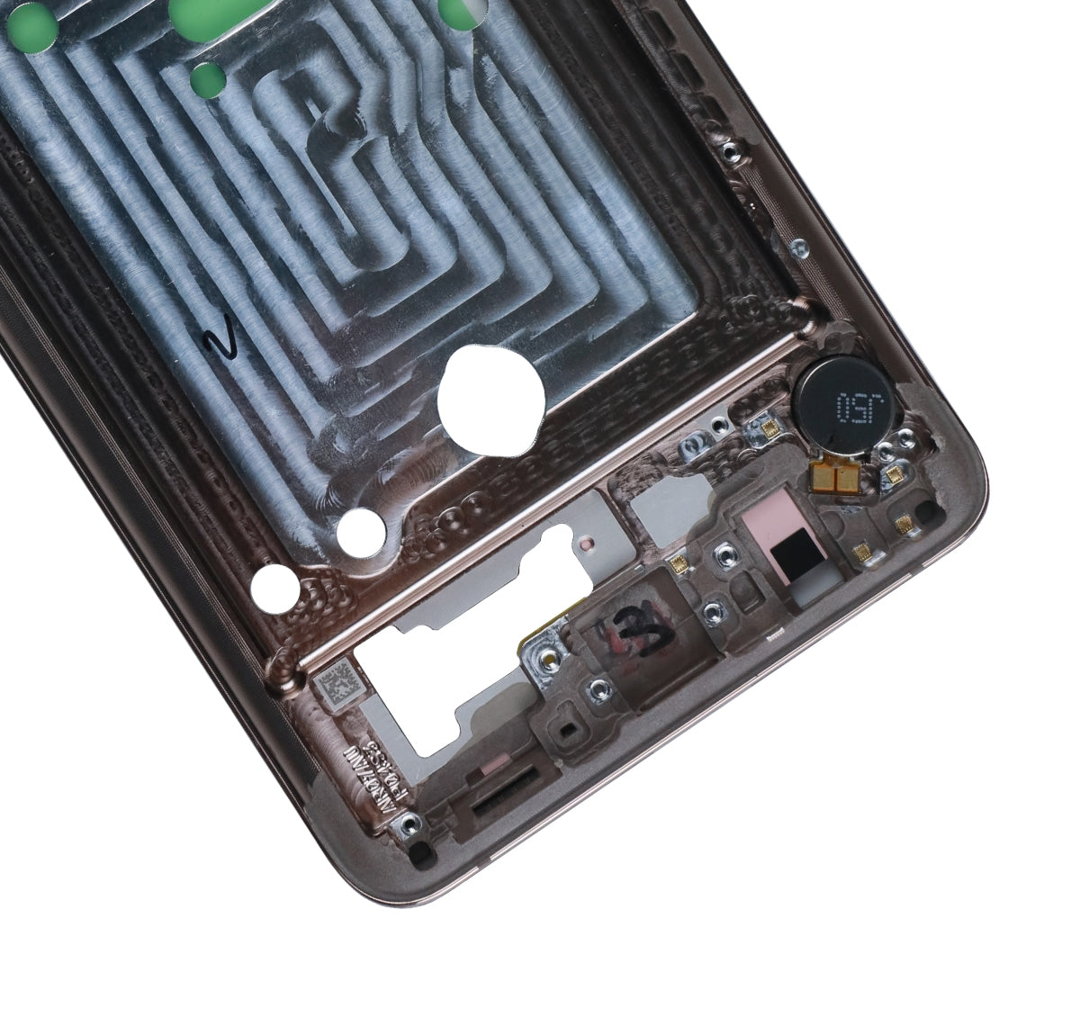 Mid-Frame Housing For Samsung Galaxy S10 5G (With Small Parts) (Royal Gold)