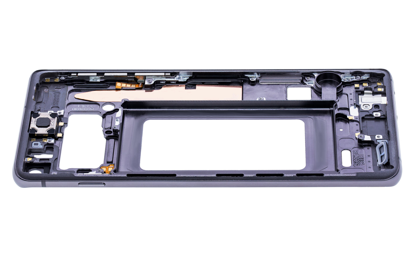 Mid-Frame Housing For Samsung Galaxy S10 (With Small Parts) (Prism Black)