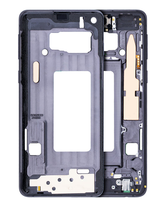 Mid-Frame Housing For Samsung Galaxy S10 (With Small Parts) (Prism Black)