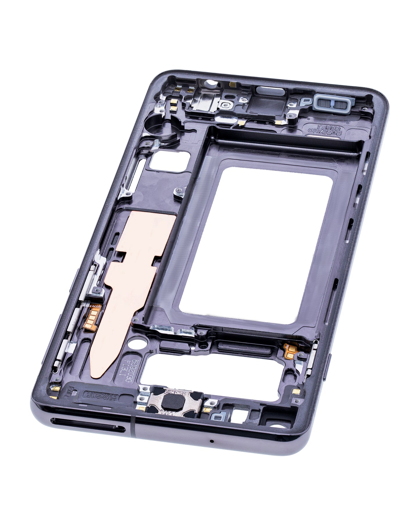 Mid-Frame Housing For Samsung Galaxy S10 (With Small Parts) (Prism Black)