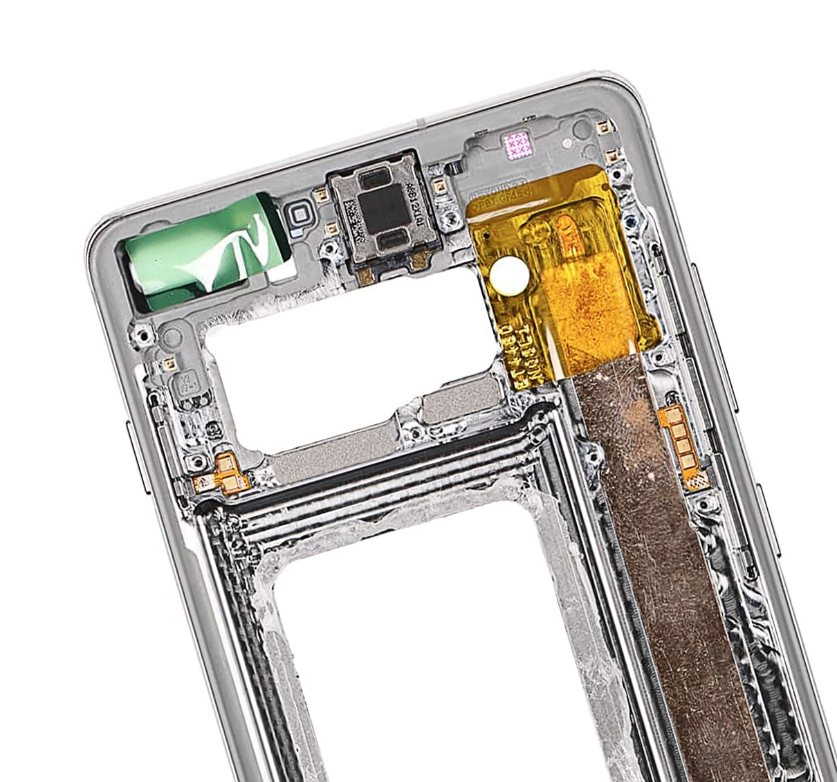 Mid-Frame Housing For Samsung Galaxy S10 (With Small Parts) (Prism Blue)