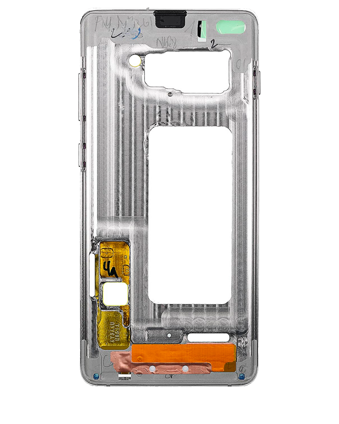 Mid-Frame Housing For Samsung Galaxy S10 (With Small Parts) (Prism Blue)