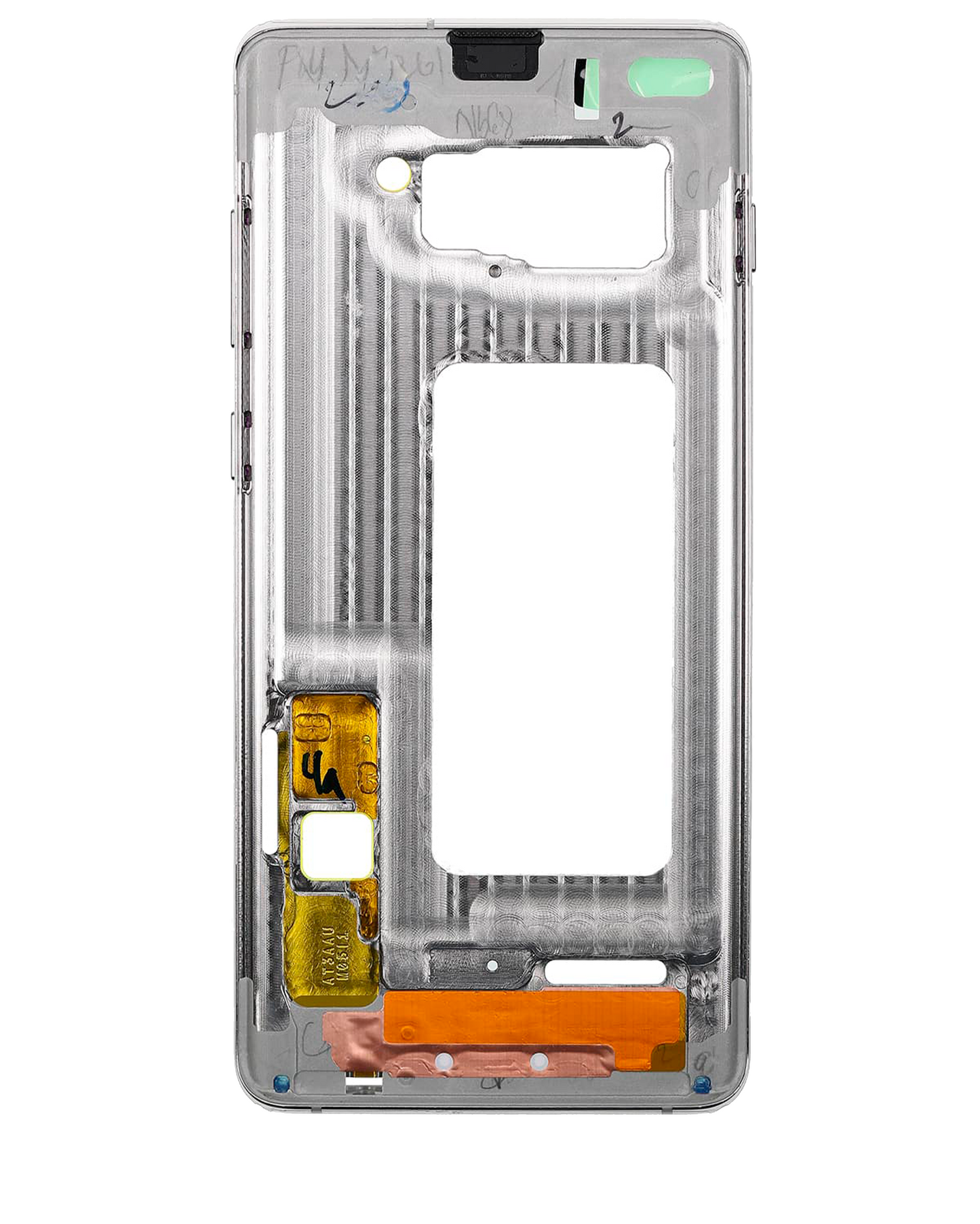 Mid-Frame Housing For Samsung Galaxy S10 (With Small Parts) (Prism Green)