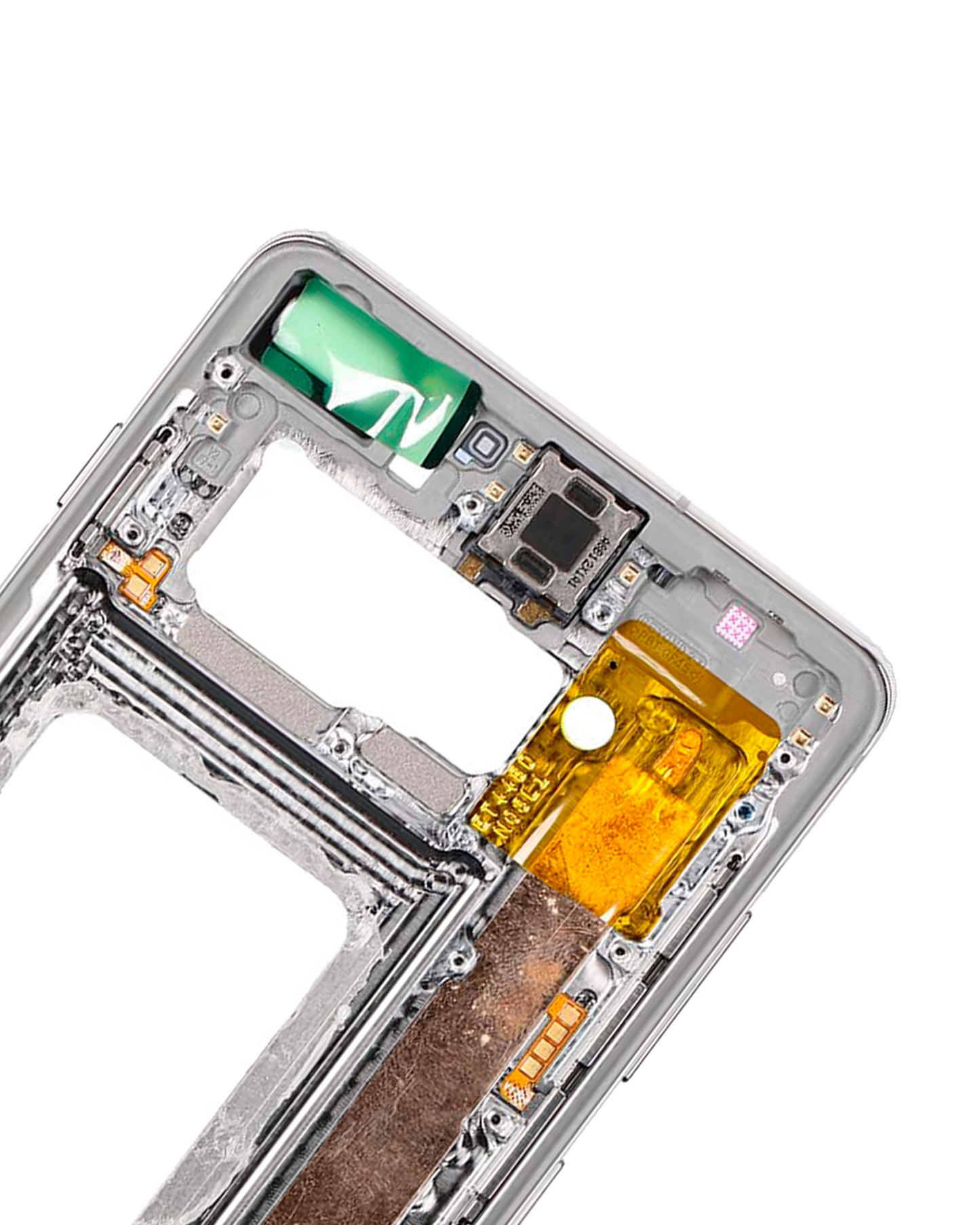Mid-Frame Housing For Samsung Galaxy S10 (With Small Parts) (Prism Green)