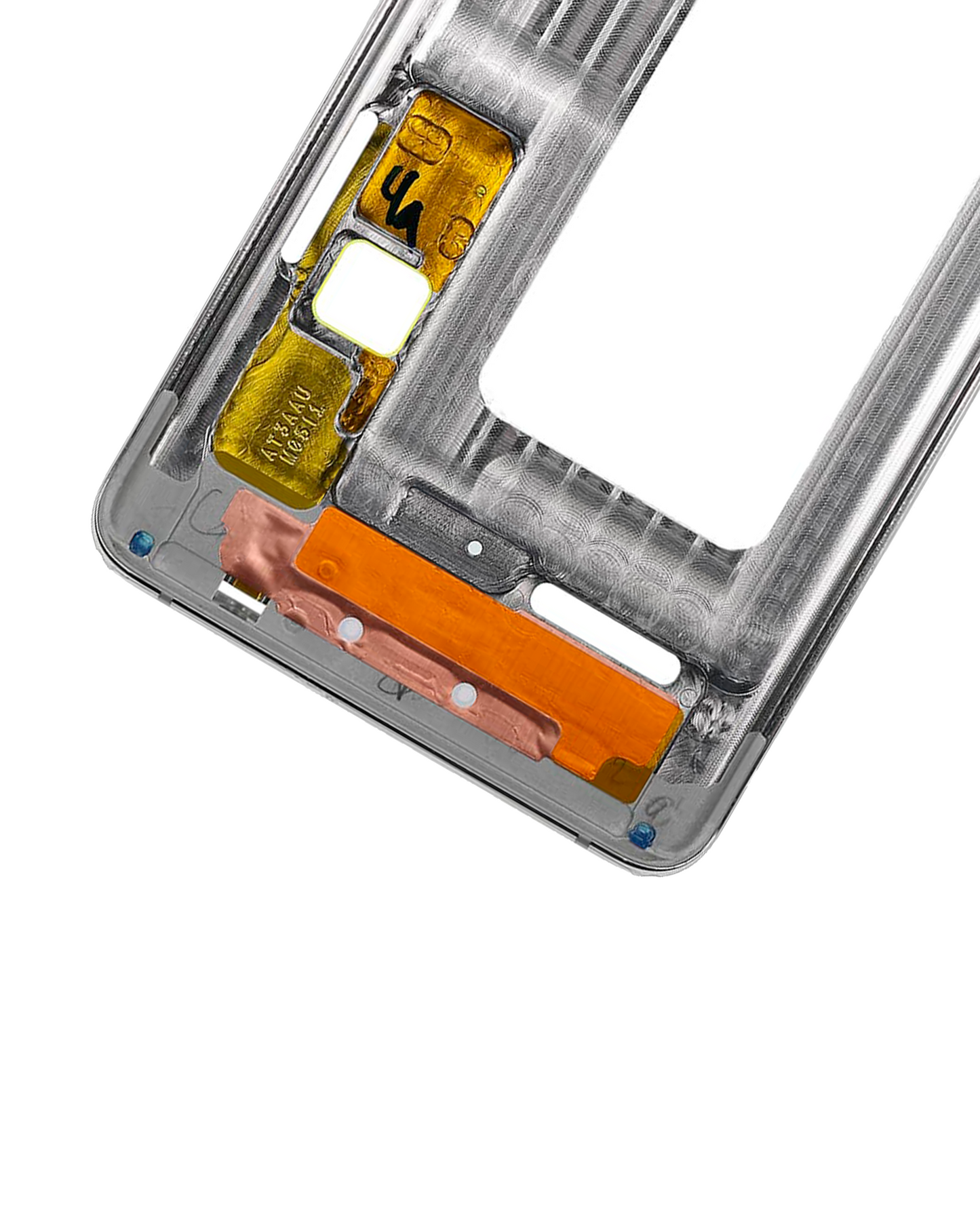 Mid-Frame Housing For Samsung Galaxy S10 (With Small Parts) (Prism Green)