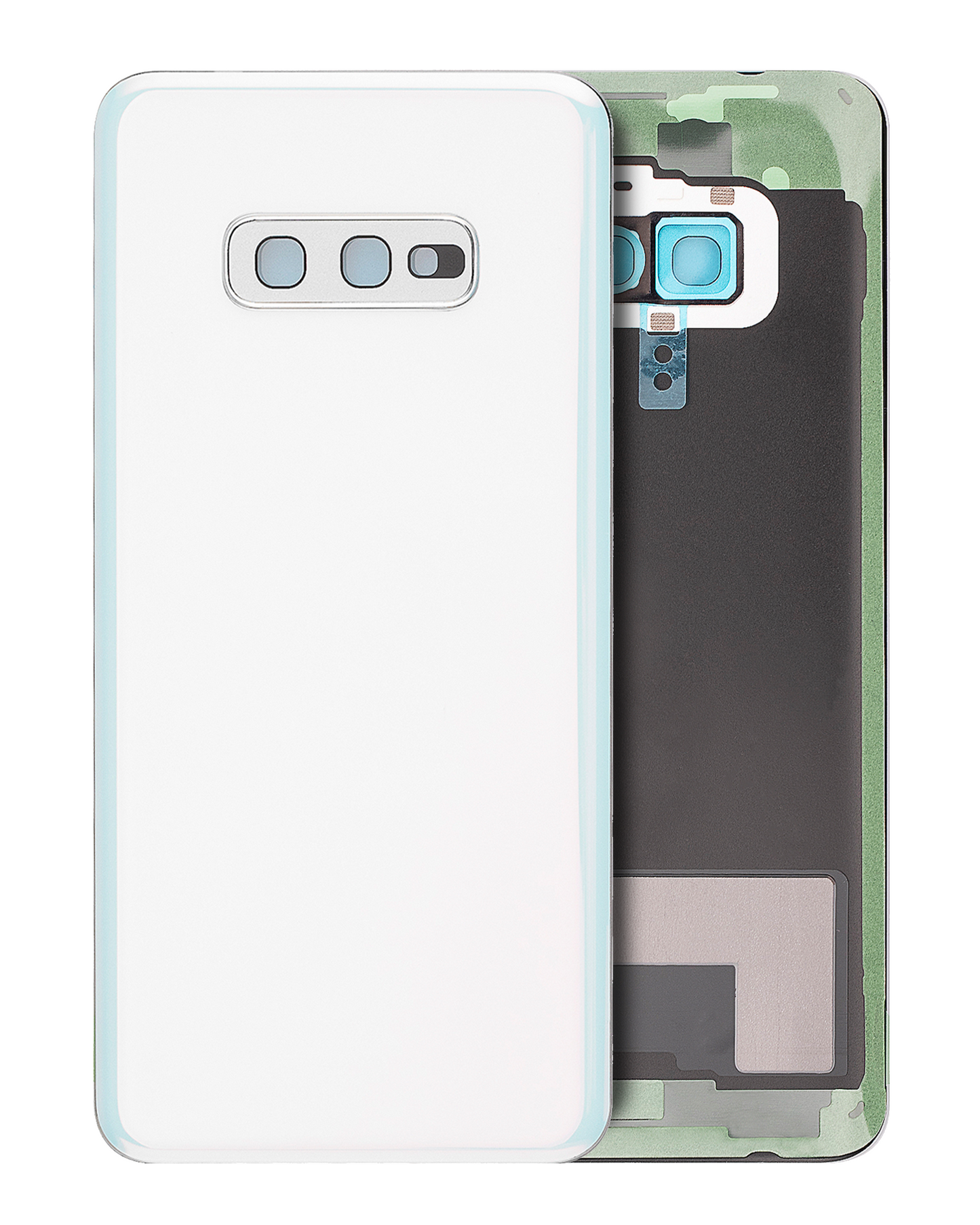 Back cover Glass With Camera Lens For Samsung Galaxy S10E (Service Pack) (Prism White)