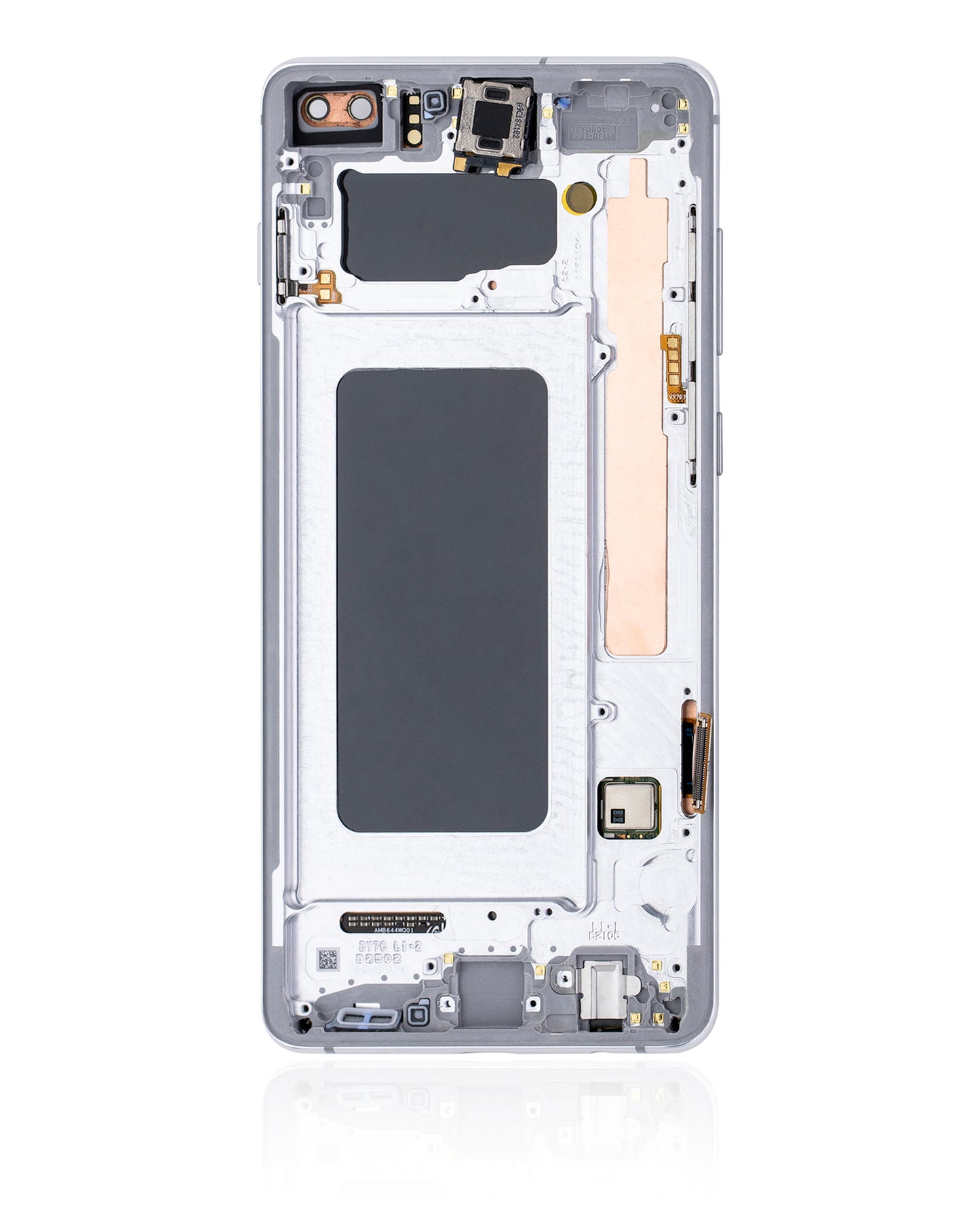 OLED Assembly With Frame For Samsung Galaxy S10 Plus (Service Pack) (Prism White)