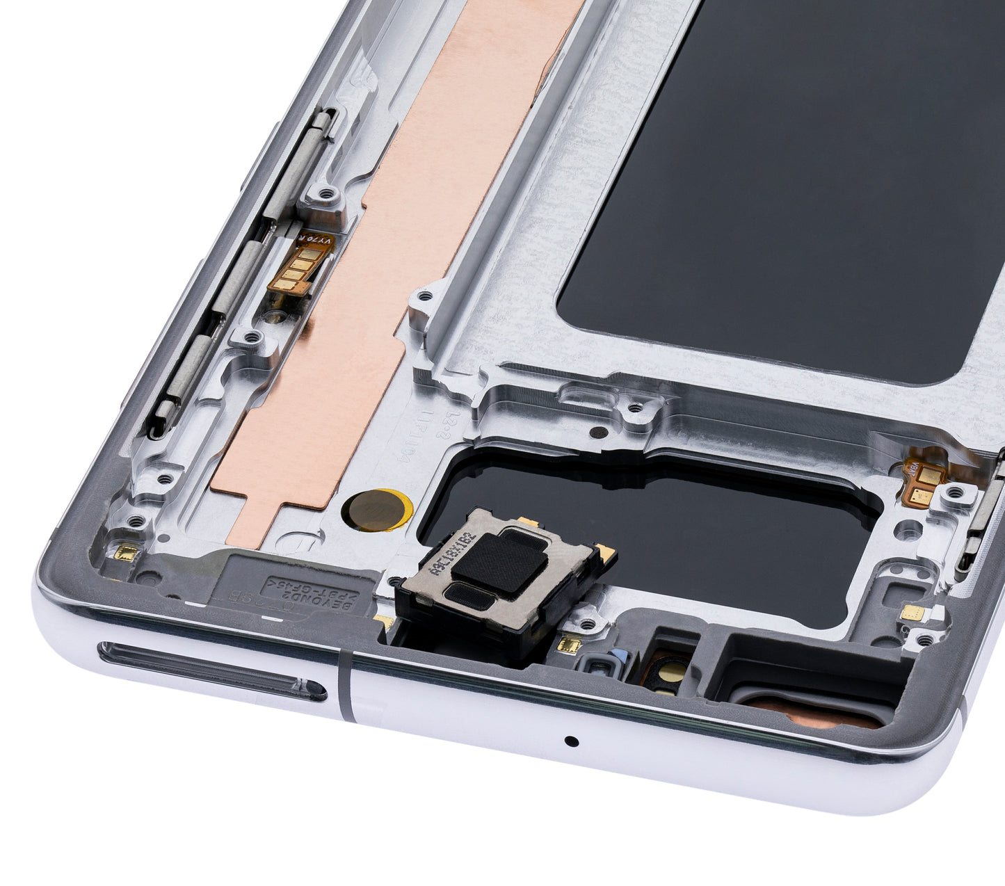 OLED Assembly With Frame For Samsung Galaxy S10 Plus (Refurbished) (Prism White)