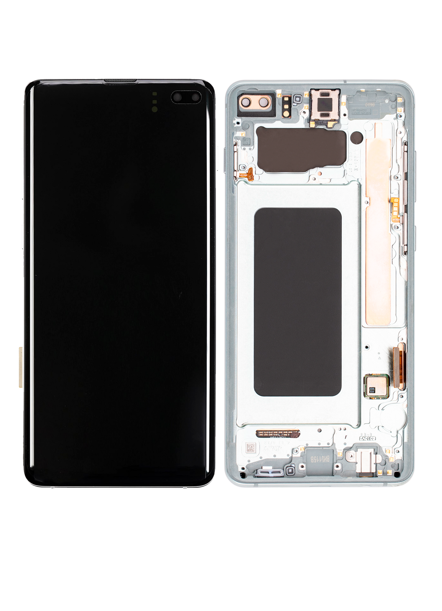 OLED Assembly With Frame For Samsung Galaxy S10 Plus (Refurbished) (Prism Green)