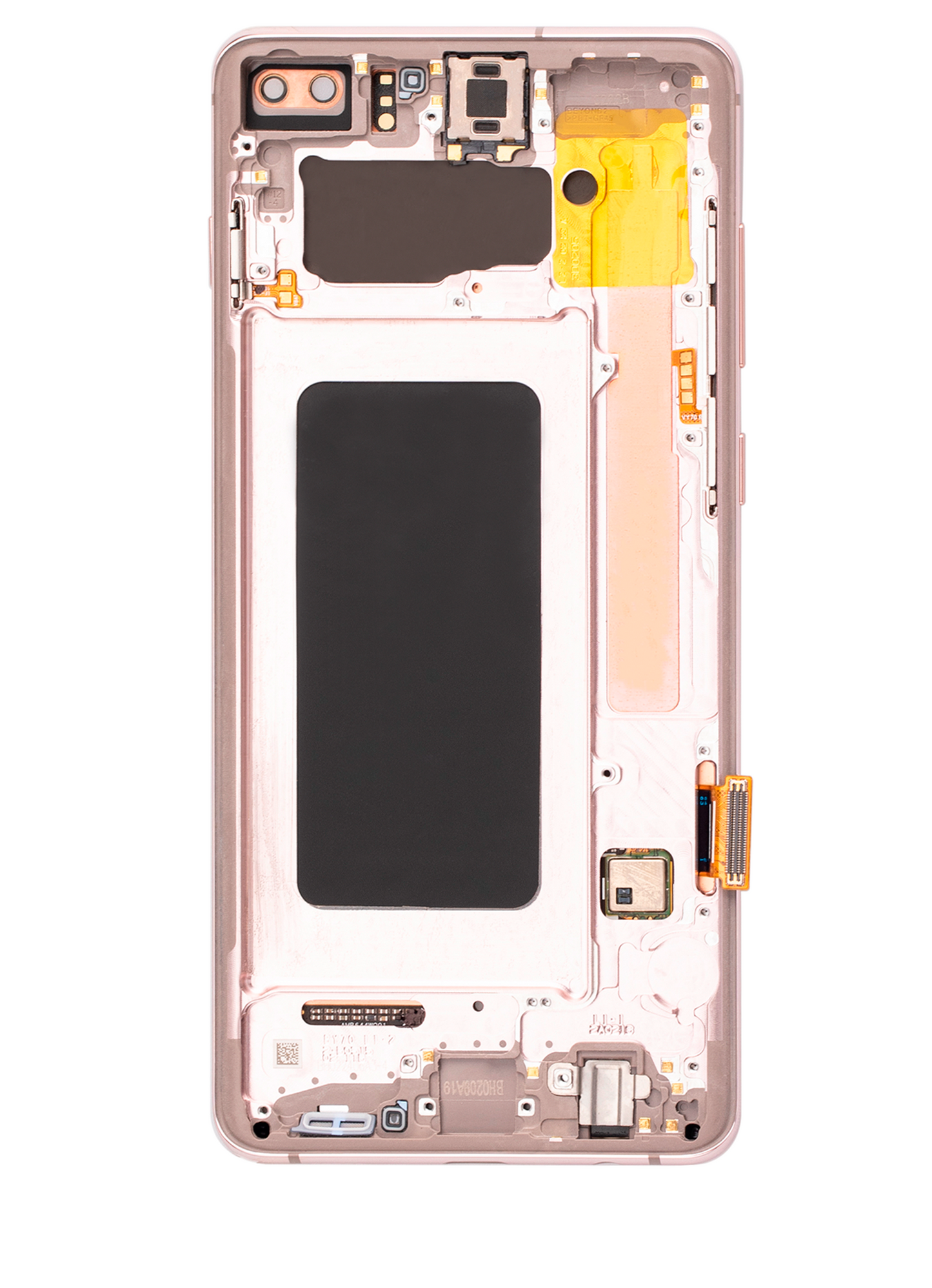 OLED Assembly With Frame For Samsung Galaxy S10 Plus (Refurbished) (Flamingo Pink)