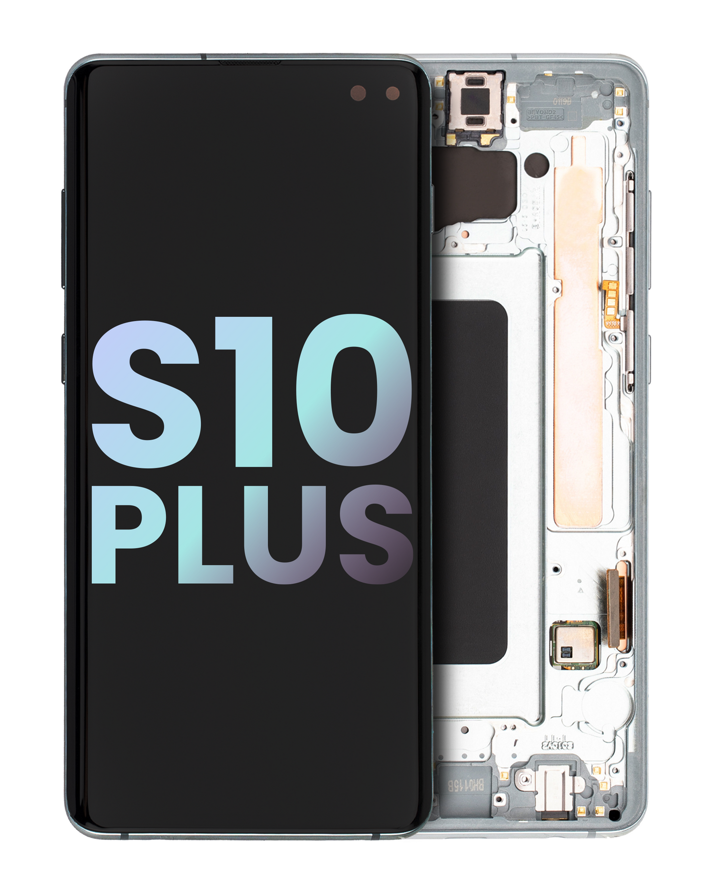 OLED Assembly With Frame For Samsung Galaxy S10 Plus (Service Pack) (Prism Green)