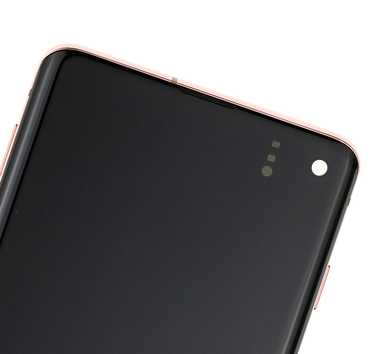 OLED Assembly With Frame For Samsung Galaxy S10 (Service Pack) (Flamingo Pink)