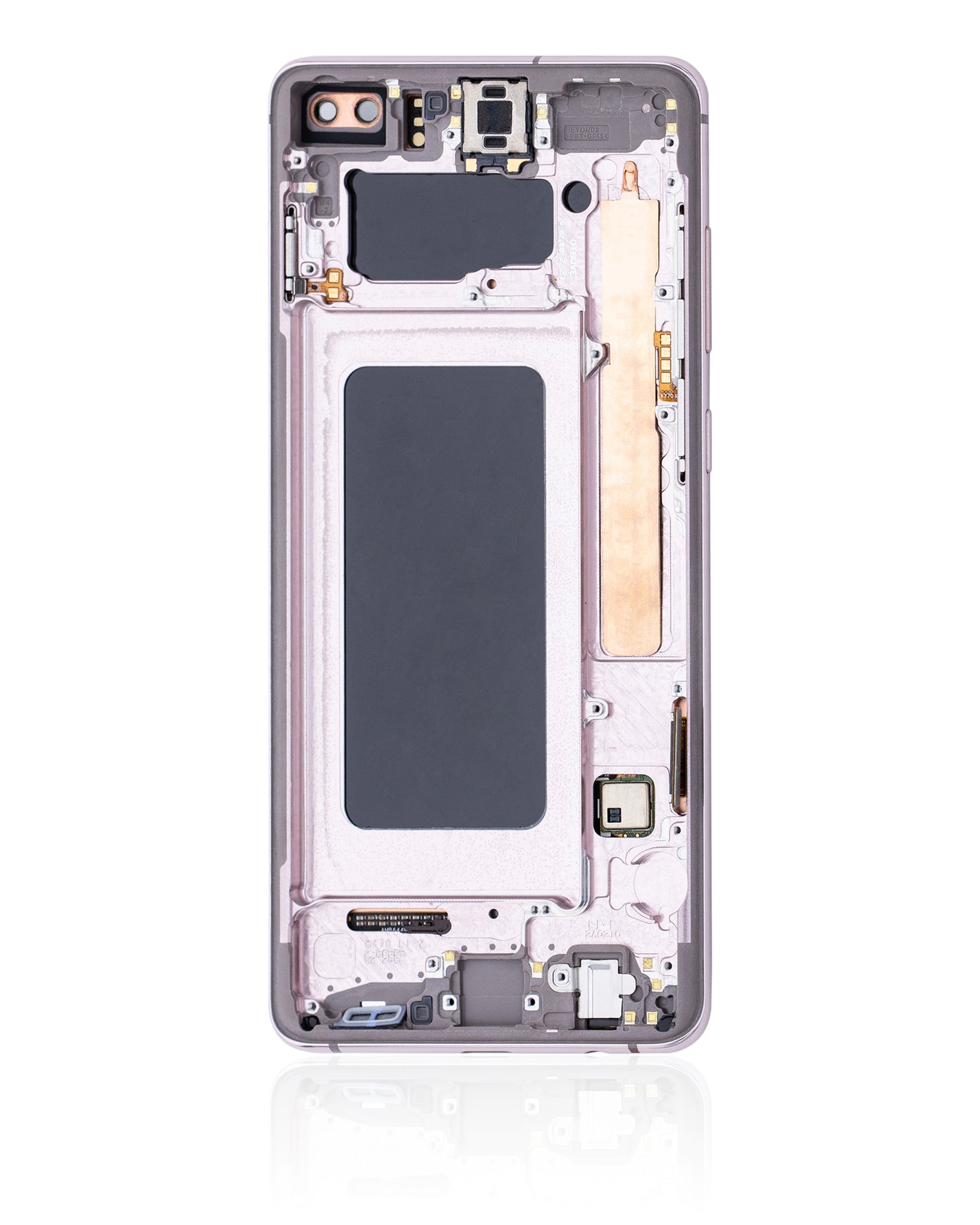 OLED Assembly With Frame For Samsung Galaxy S10 Plus (Service Pack) (Ceramic White)