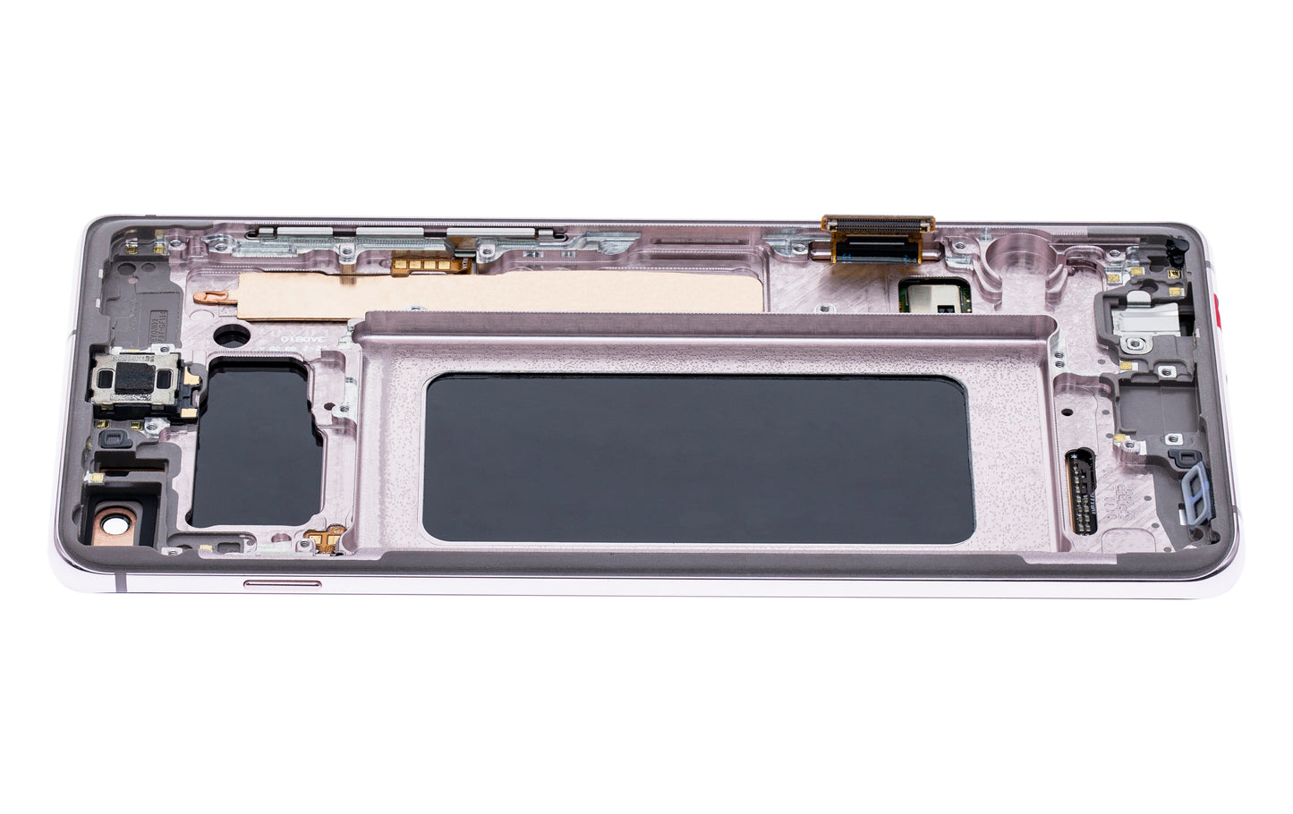 OLED Assembly With Frame For Samsung Galaxy S10 Plus (Service Pack) (Ceramic White)