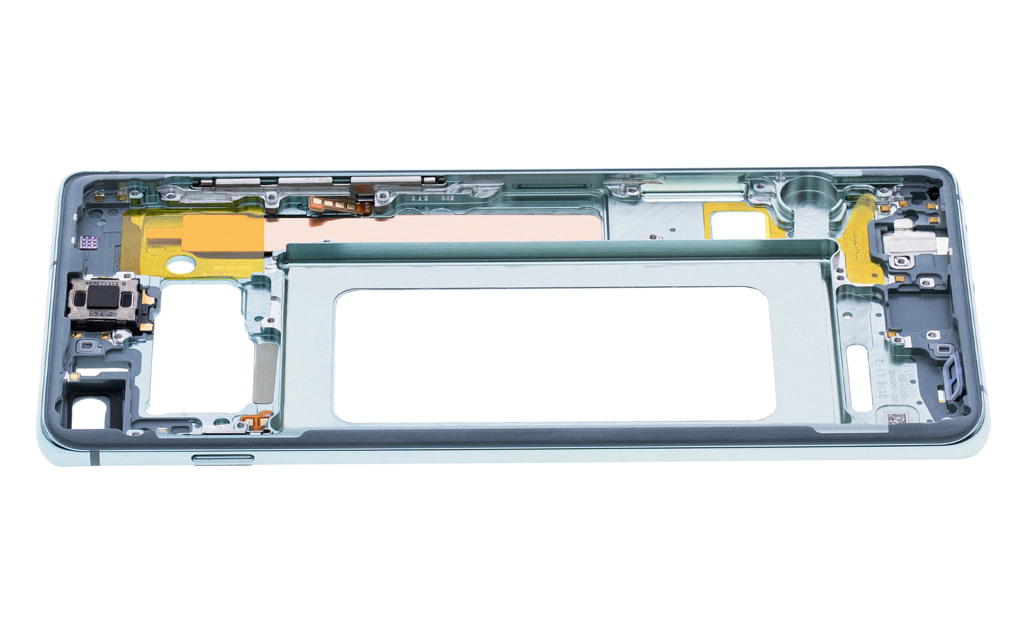 Mid-Frame Housing For Samsung Galaxy S10 Plus (With Small Parts) (Prism Green)