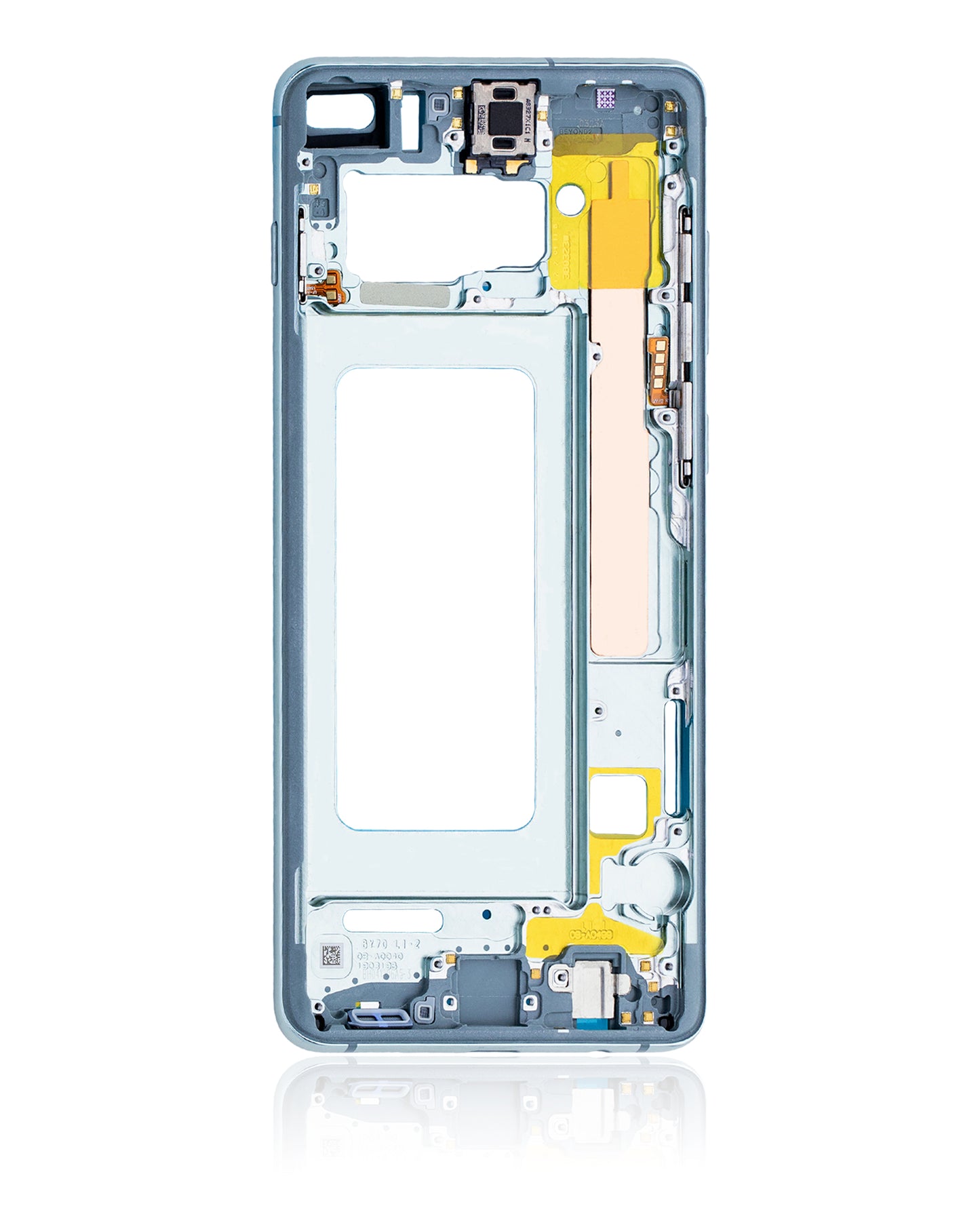 Mid-Frame Housing For Samsung Galaxy S10 Plus (With Small Parts) (Prism Green)