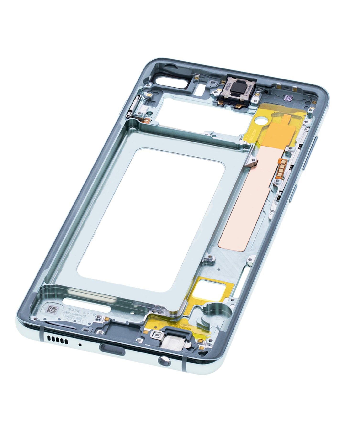 Mid-Frame Housing For Samsung Galaxy S10 Plus (With Small Parts) (Prism Green)