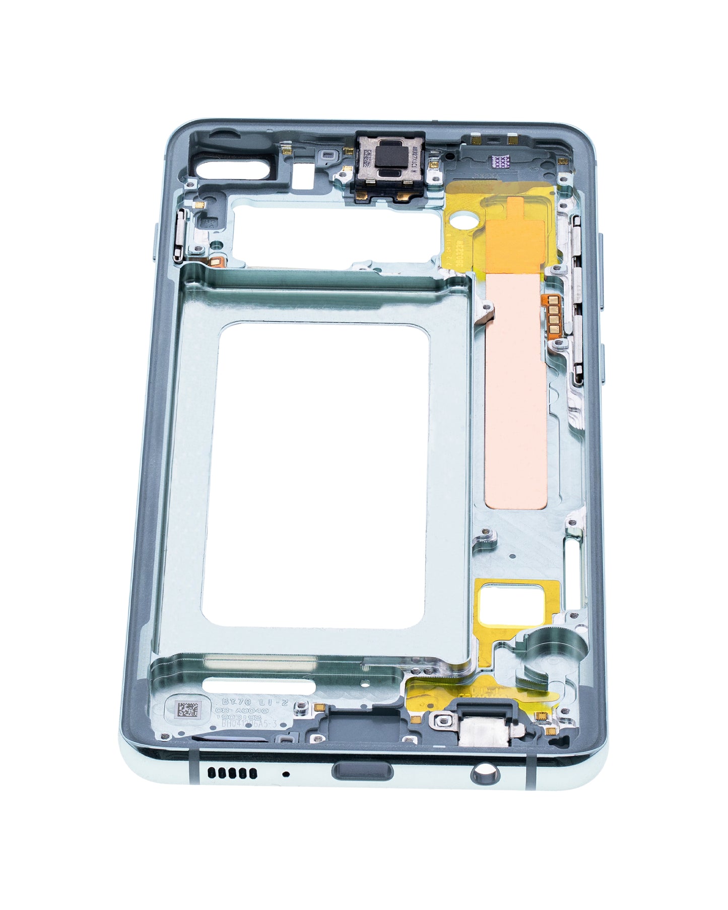 Mid-Frame Housing For Samsung Galaxy S10 Plus (With Small Parts) (Prism Green)