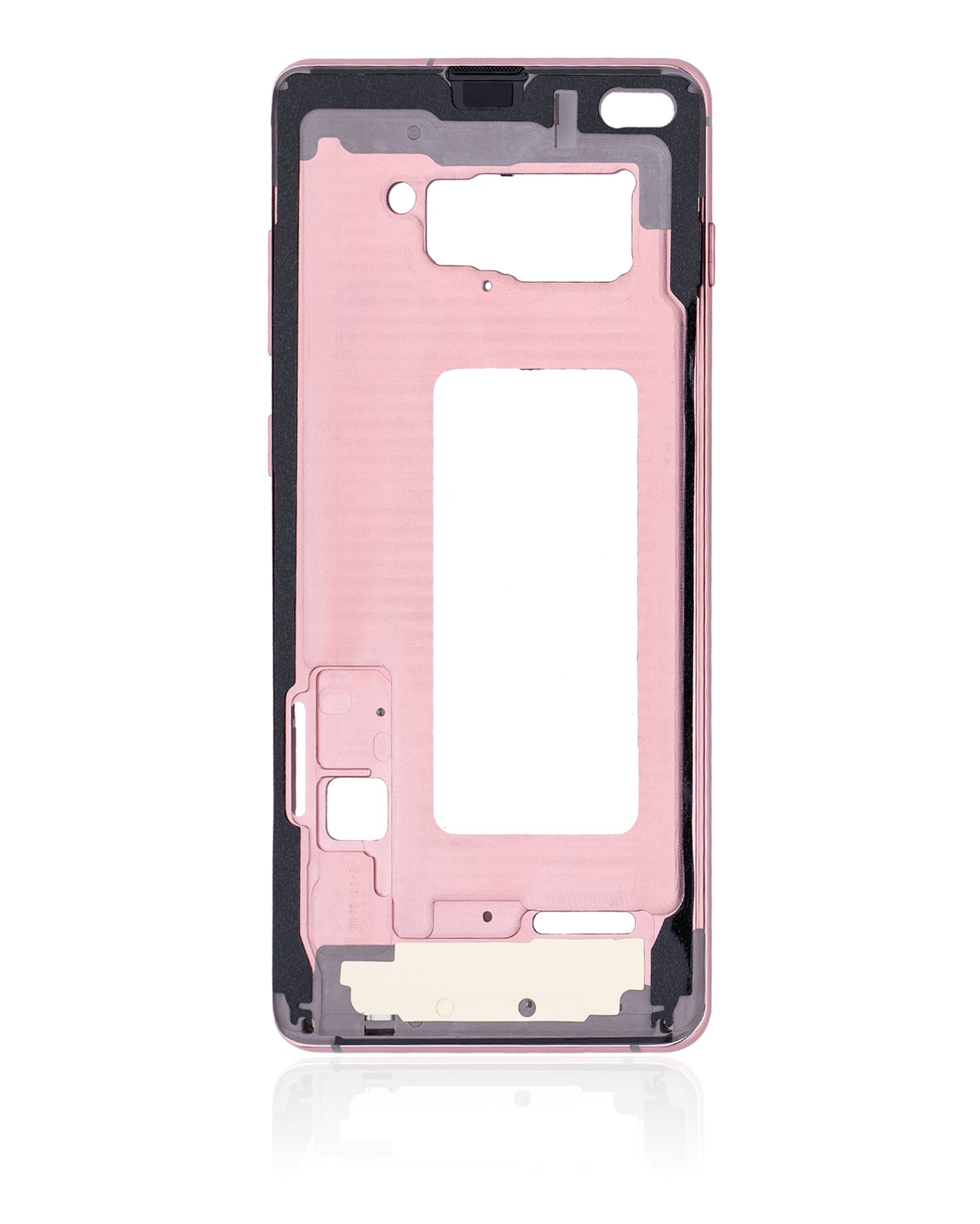 Mid-Frame Housing For Samsung Galaxy S10 Plus (With Small Parts) (Flamingo Pink)