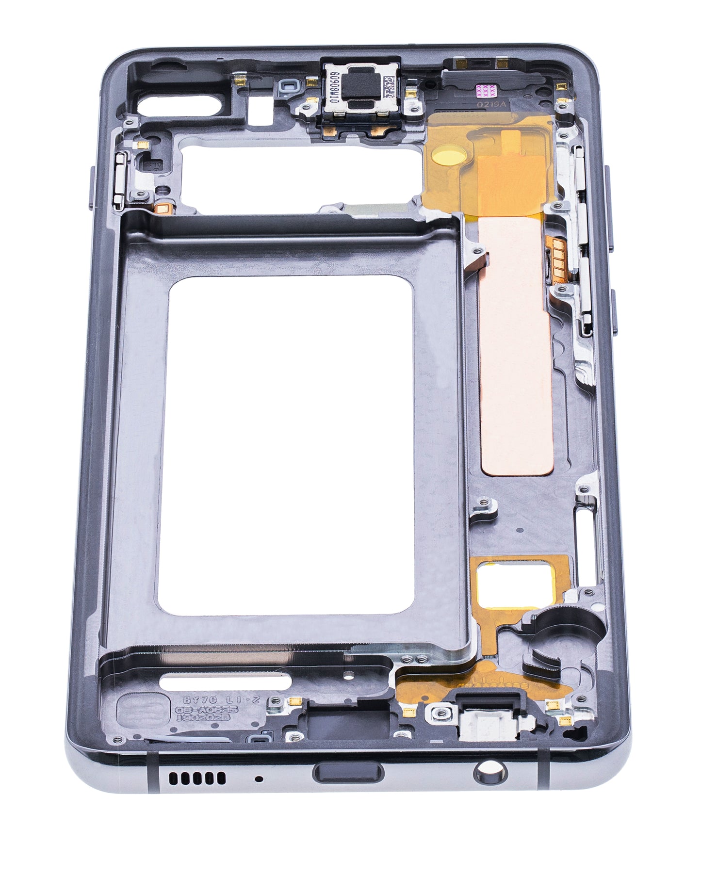 Mid-Frame Housing For Samsung Galaxy S10 Plus (With Small Parts) (Prism Black)